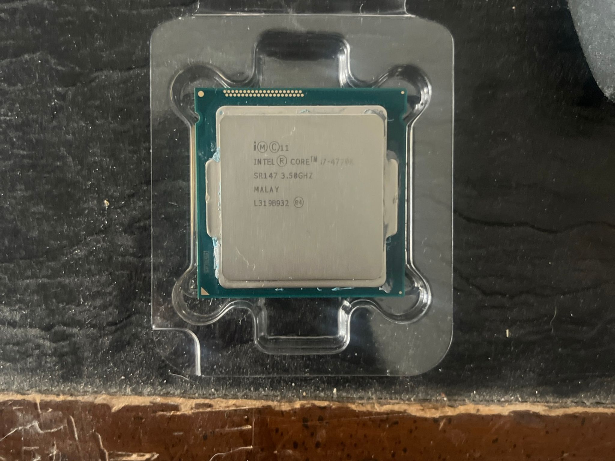 Intel core I7-4770K 4-Core 8-Thread CPU