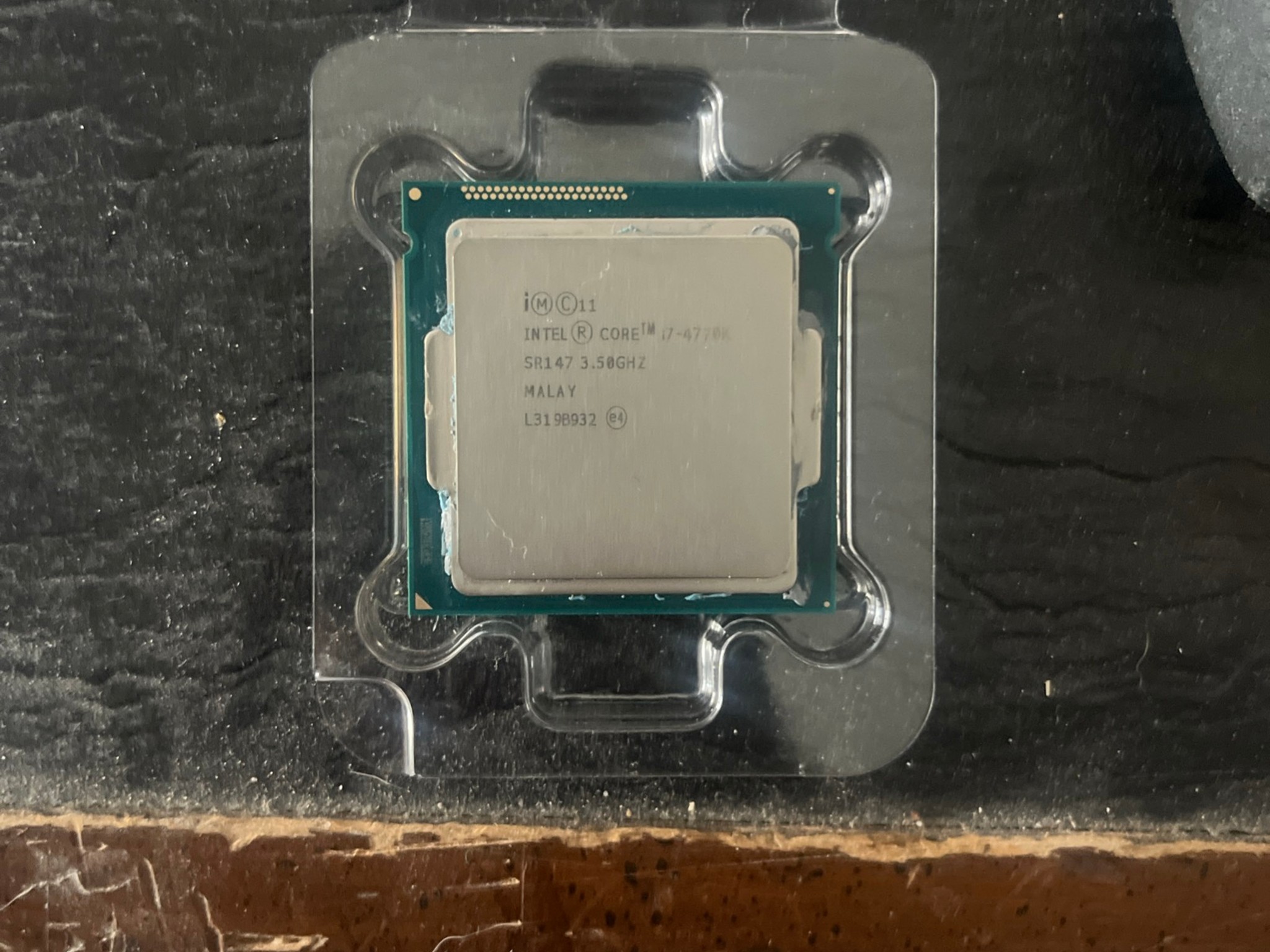 Intel core I7-4770K 4-Core 8-Thread CPU