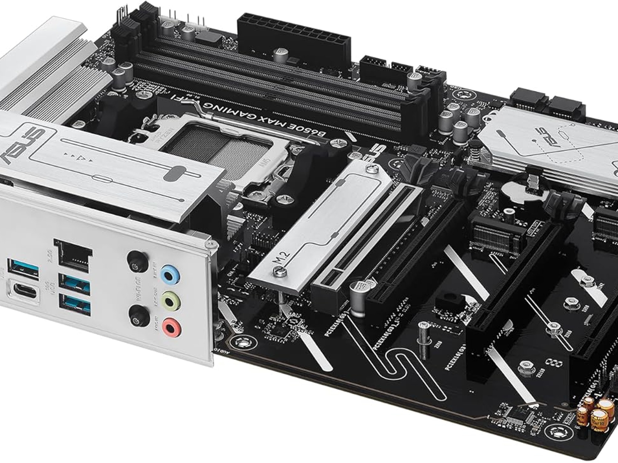 ASUS B650E MAX Gaming WiFi ATX Motherboard, DDR5,, 3X M.2 Slots, Wi-Fi 6E, Realtek 2.5Gb Ethernet