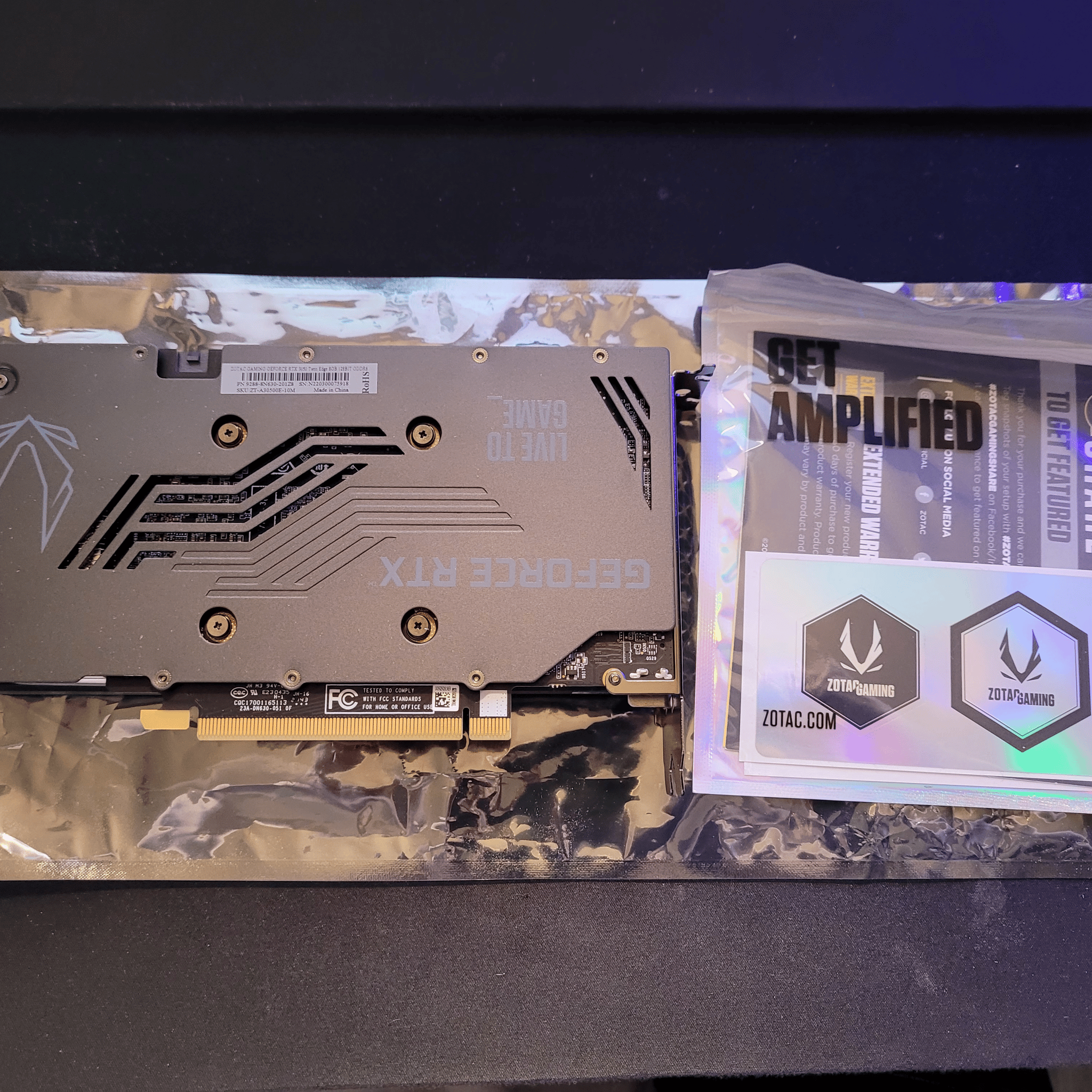 Zotac GeForce RTX 3050 8GB GDDR6 Twin Edge