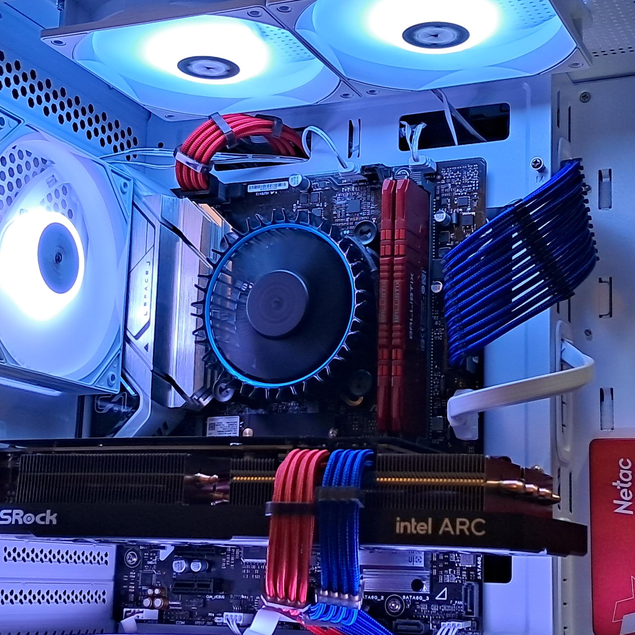 🗽Born in the USA🦅Intel Gaming PC | Arc A580 | Core i3-12100 | 16GB DDR4
