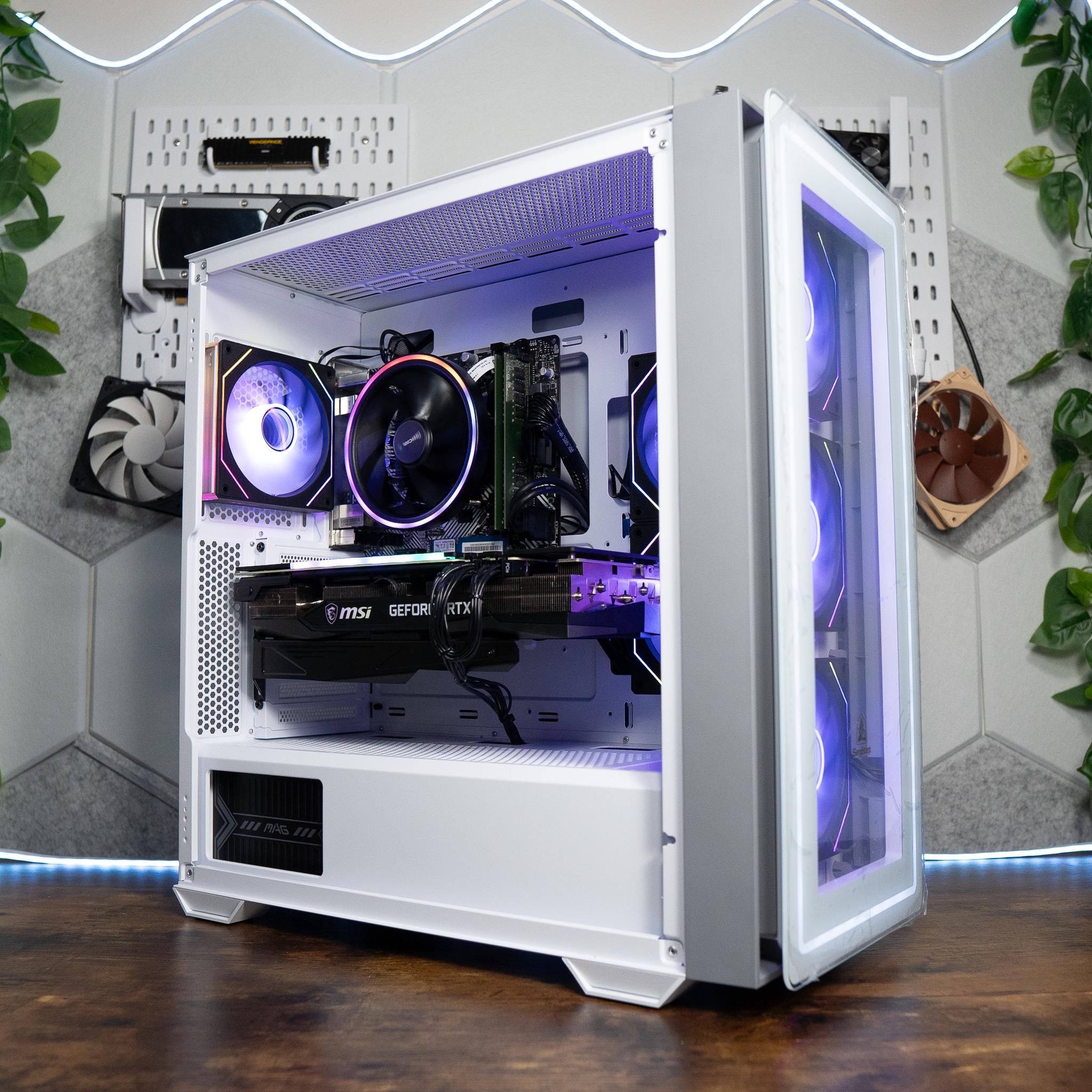 🟣⚪ | MSI RTX 3070 X TRIO 8GB | RYZEN 5 5600X | 32GB DDR4 RAM | 512GB M.2 + 1TB HDD | VaporWave 2.0 |