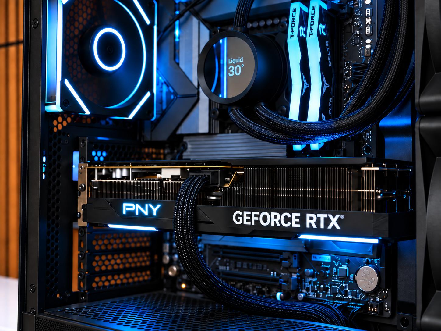 RTX 5070TI |  INTEL 270K Plus | 32GB DDR5 | NVME | WIFI 7 | Windows 11 | LCD | GOLD PSU