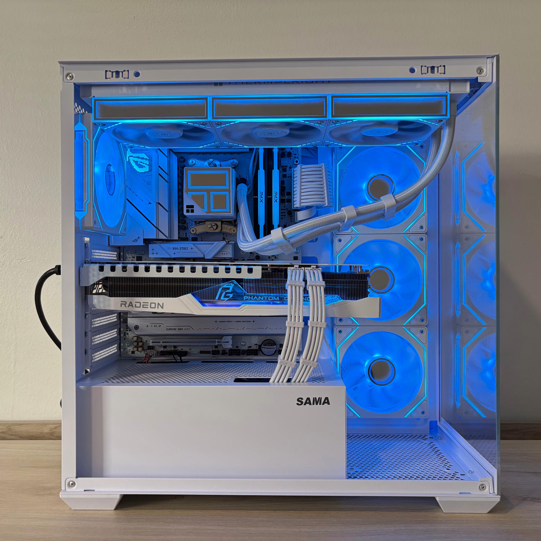 ❄️🐻‍❄️⚪Artic⚪AMD RX 7900 XT 20GB⚪AMD Ryzen 5 9600x⚪32GB DDR5⚪1TB NVME