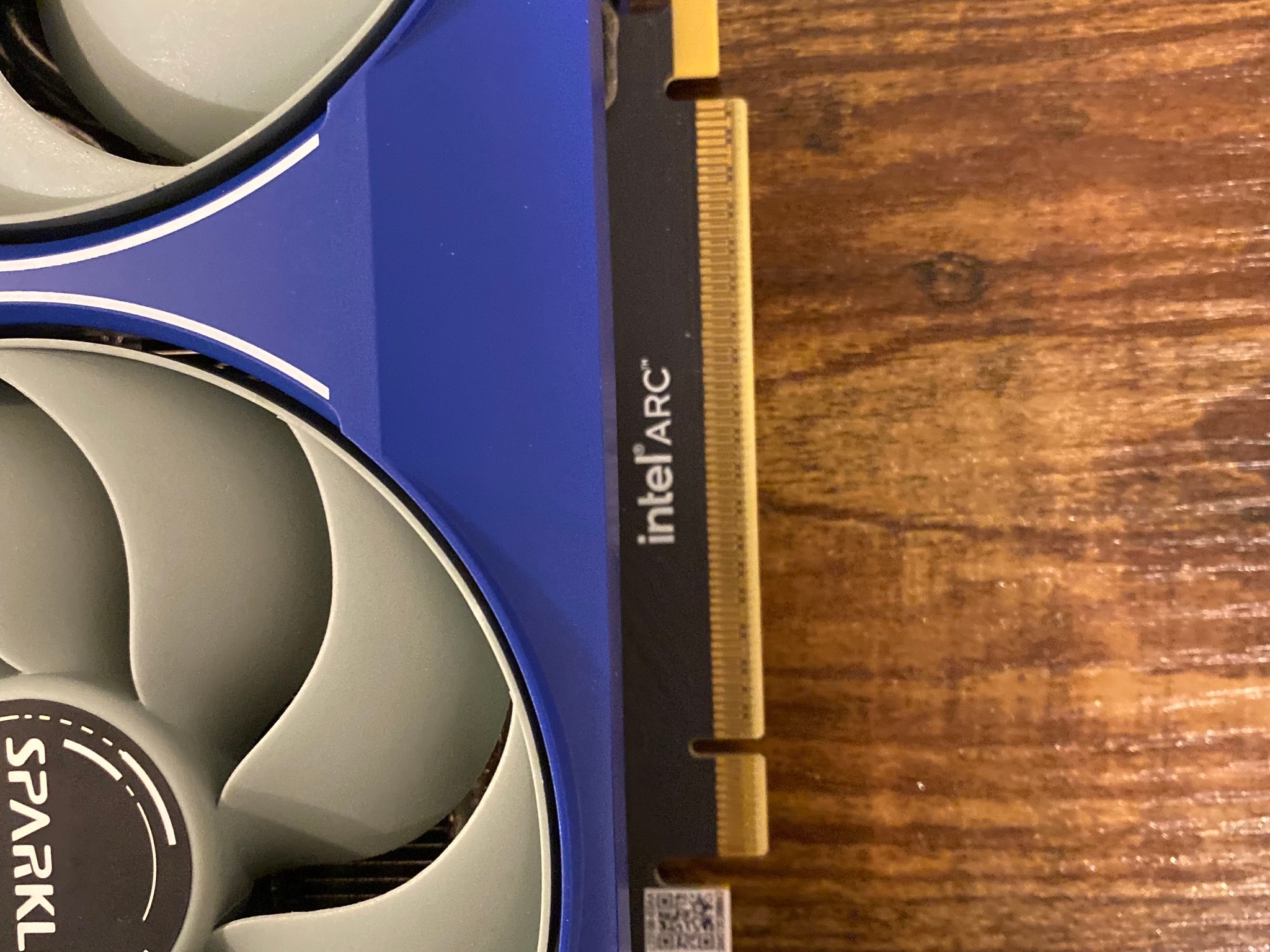 Intel arc B-580 12gb Sparkle OC 3 fan Gpu w sparkle stick