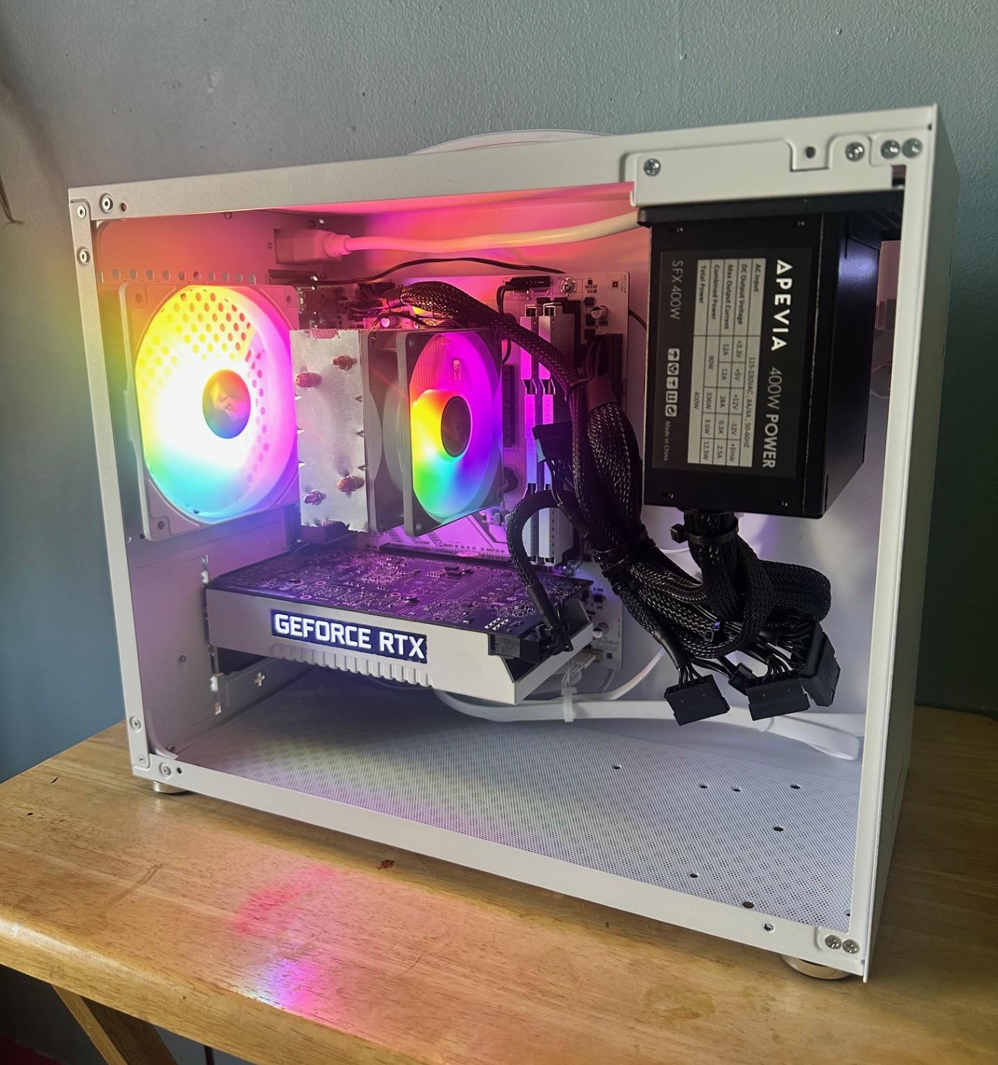 Ryzen 5 5500|Rtx 2060|B450|512g M.2 NVME|16g DDR4|400w SFX PSU|PowerTrain Case|Ice200 PRO