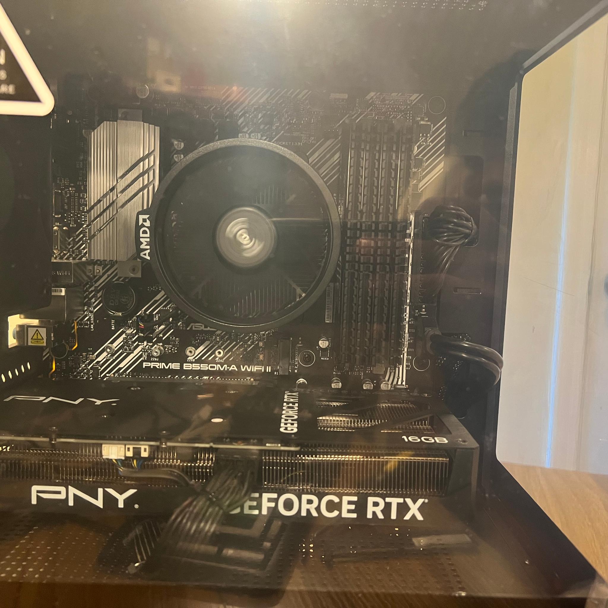 ⚫4060Ti 16GB⚫| Ryzen 5 3600 | 16GB (4x4GB) DDR4-3000MHz | 500GB Storage | Win 11 | 1440p Gaming PC