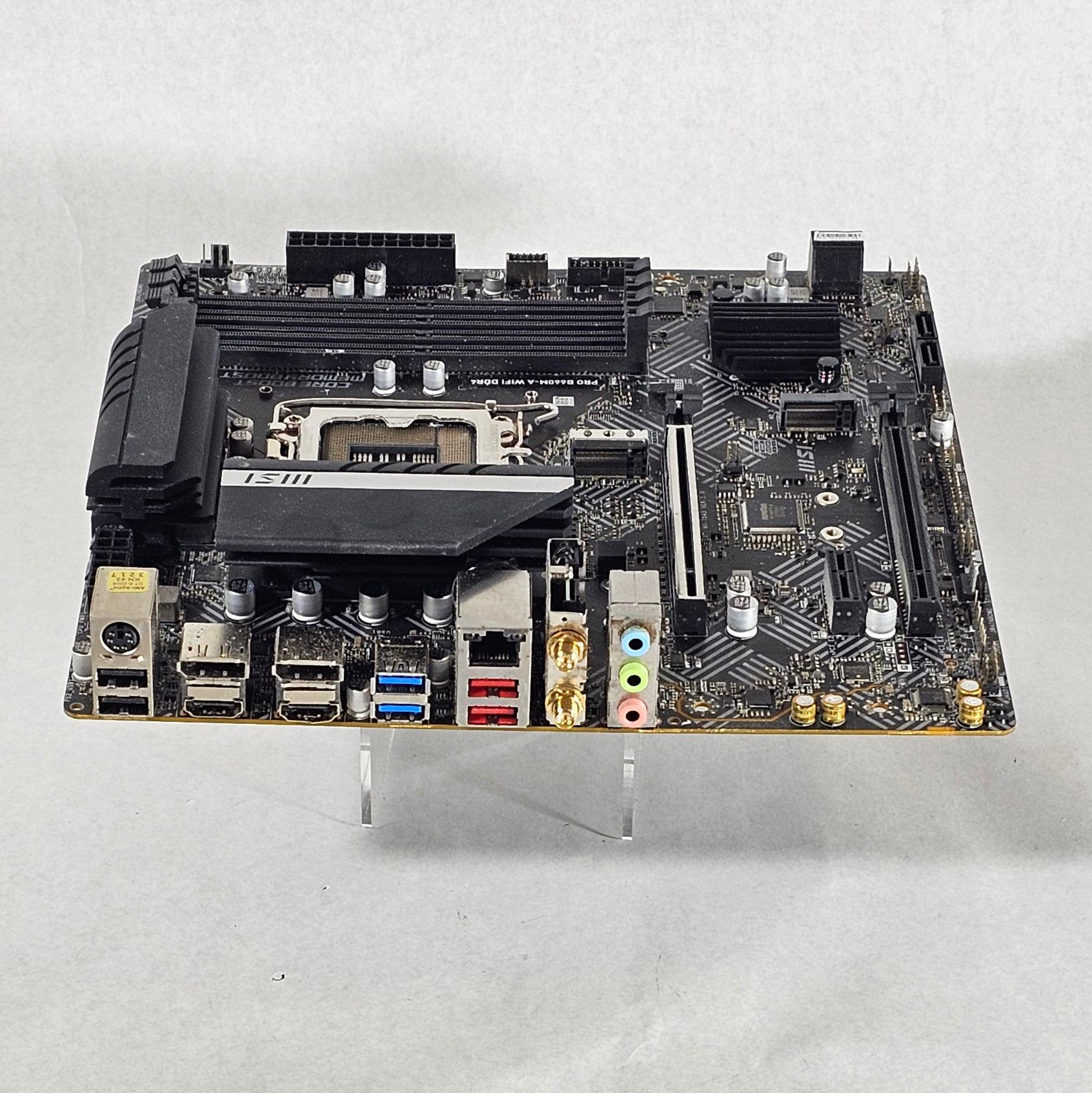 MSI PRO B660M-A WIFI DDR4 LGA1700 Motherboard