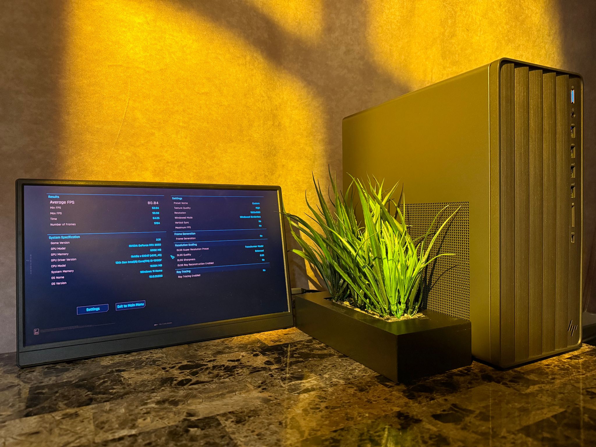 RTX 3050 | Intel i3-13100F | 16GB RAM | 512GB SSD + 500GB HDD | Win 11 Activated | WiFi 6E + BT5
