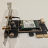WiFi 5 PCIe Card | Intel AC 9560 Chip, 867Mbps Dual-Band 2.4GHz/5GHz, Bluetooth 4.2