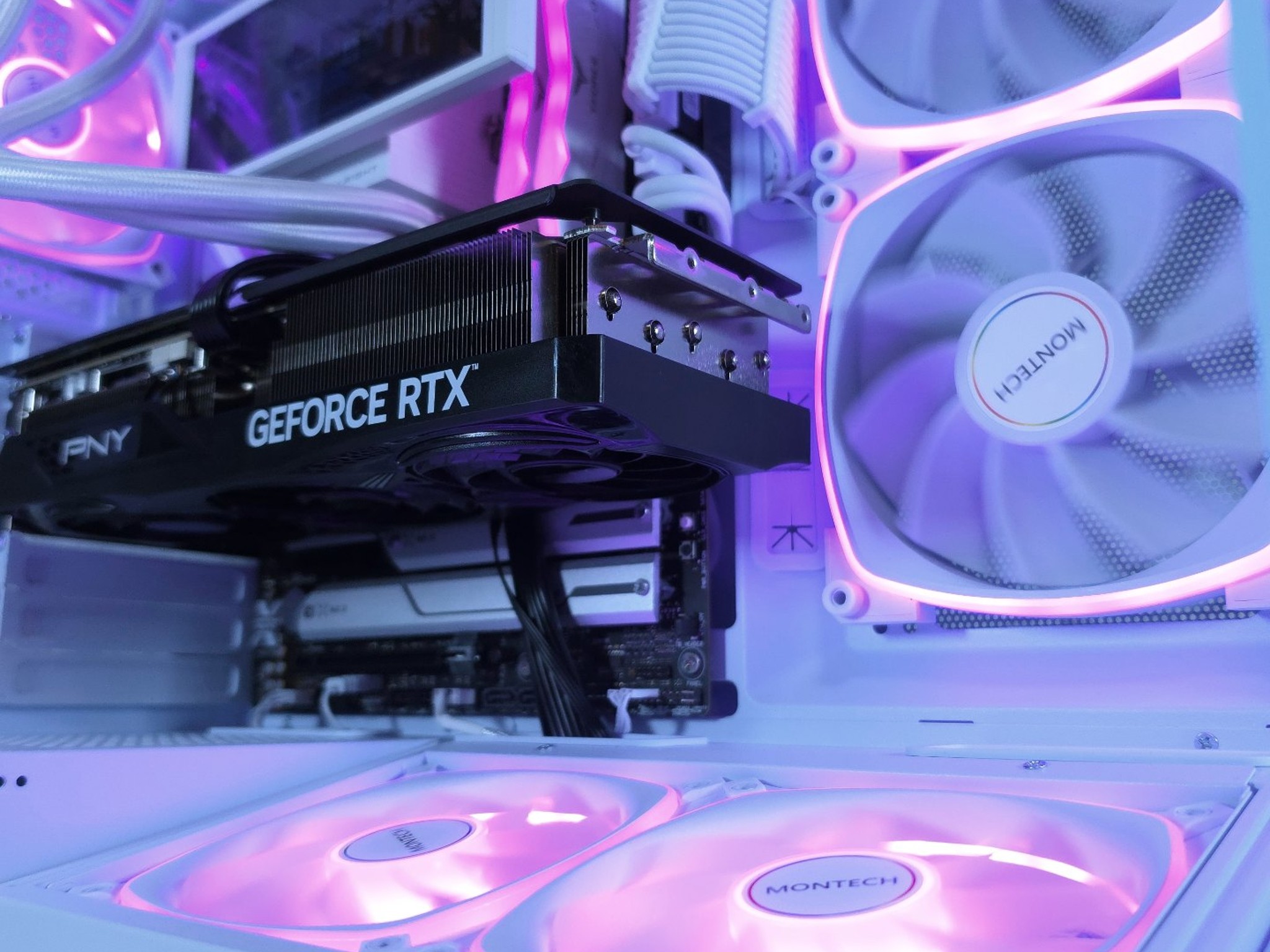 PNY RTX 5070Ti 💜 Ryzen 7 9800X3D