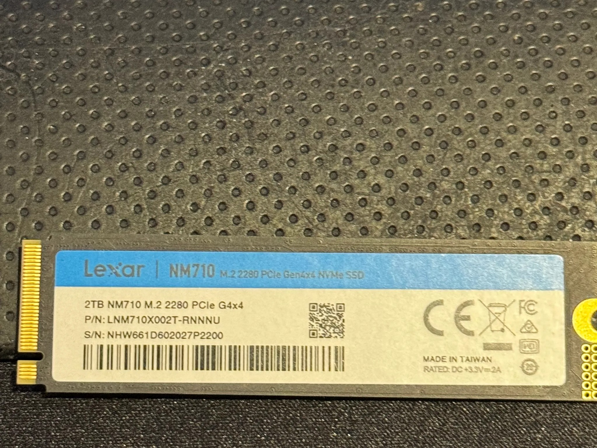 Lexar 2TB NM710 SSD PCIe Gen4 NVMe M.2