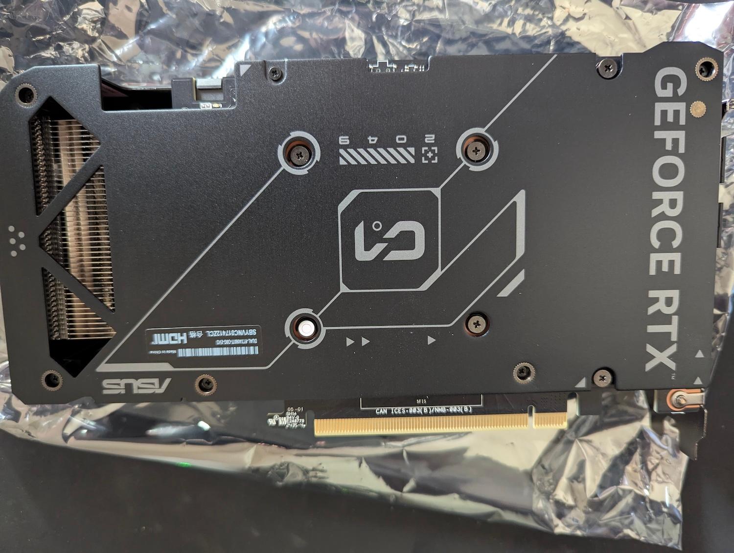 ASUS - Dual NVIDIA GeForce RTX 4060TI Overclock EVO 8GB GDDR6