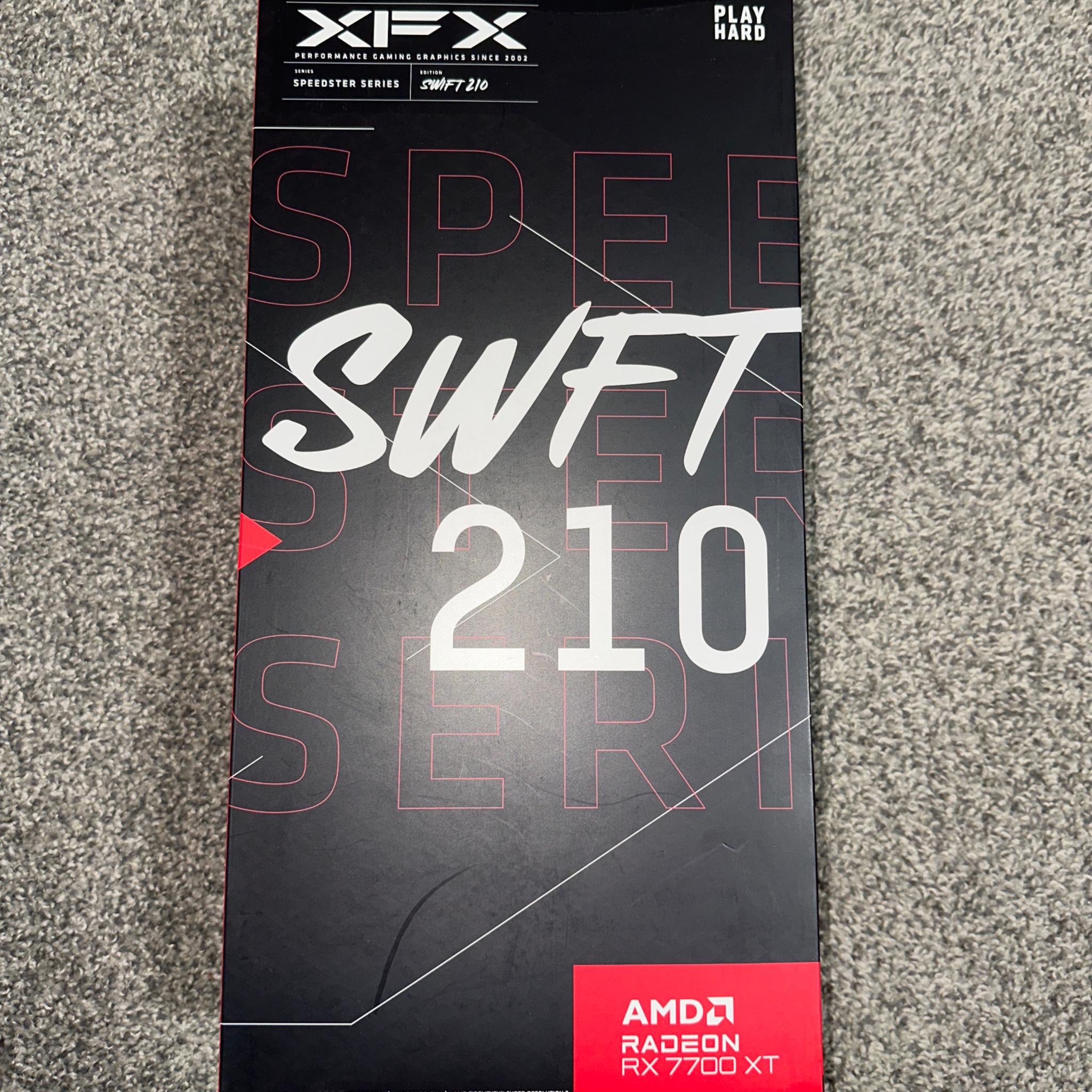 RX 7700 XT XFX SPEEDSTER SERIES EDITION 210