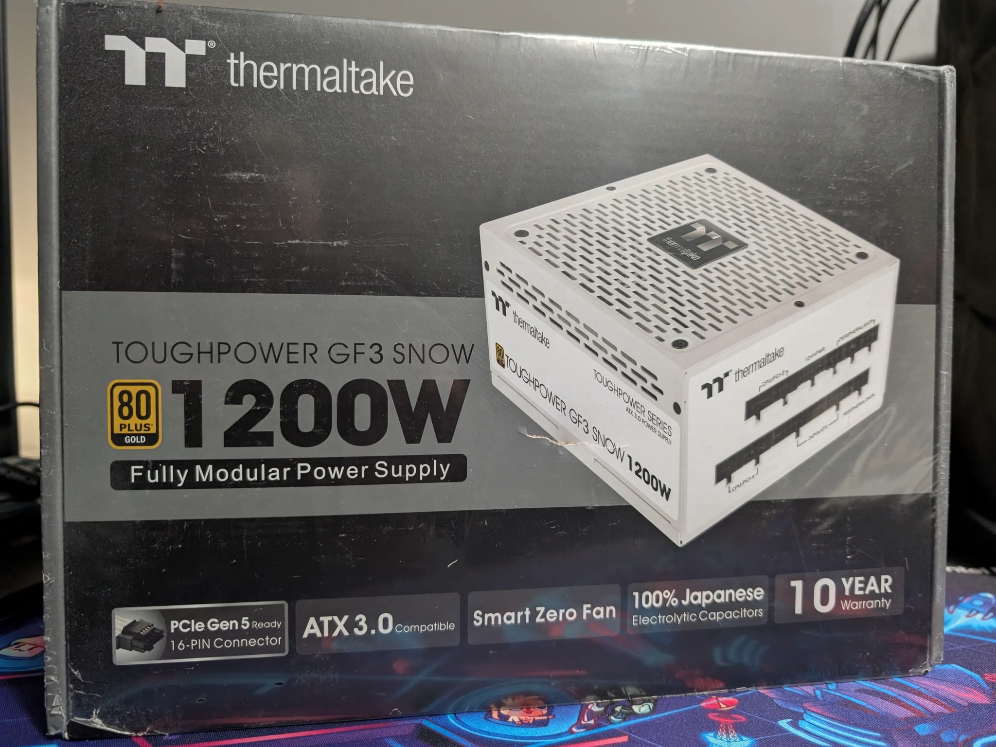 Thermaltake Toughpower GF3 Snow 1200W 80+ Gold Power Supply *SEALED*