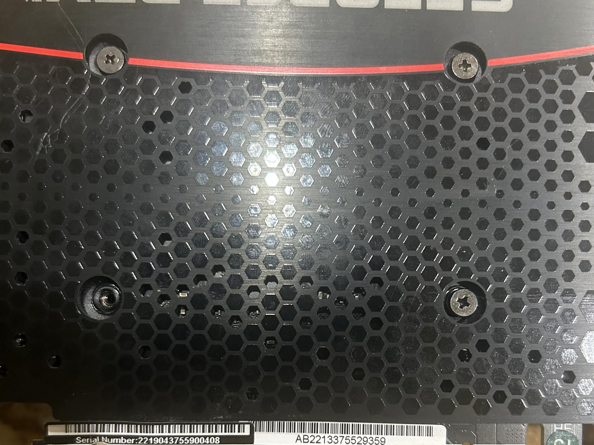 EVGA XC3 RTX 3070 (Artifacts/Damaged)