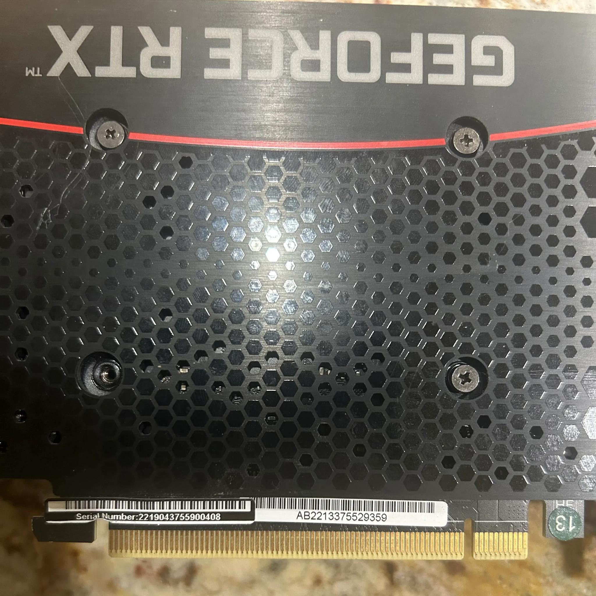 EVGA XC3 RTX 3070 (Artifacts/Damaged)