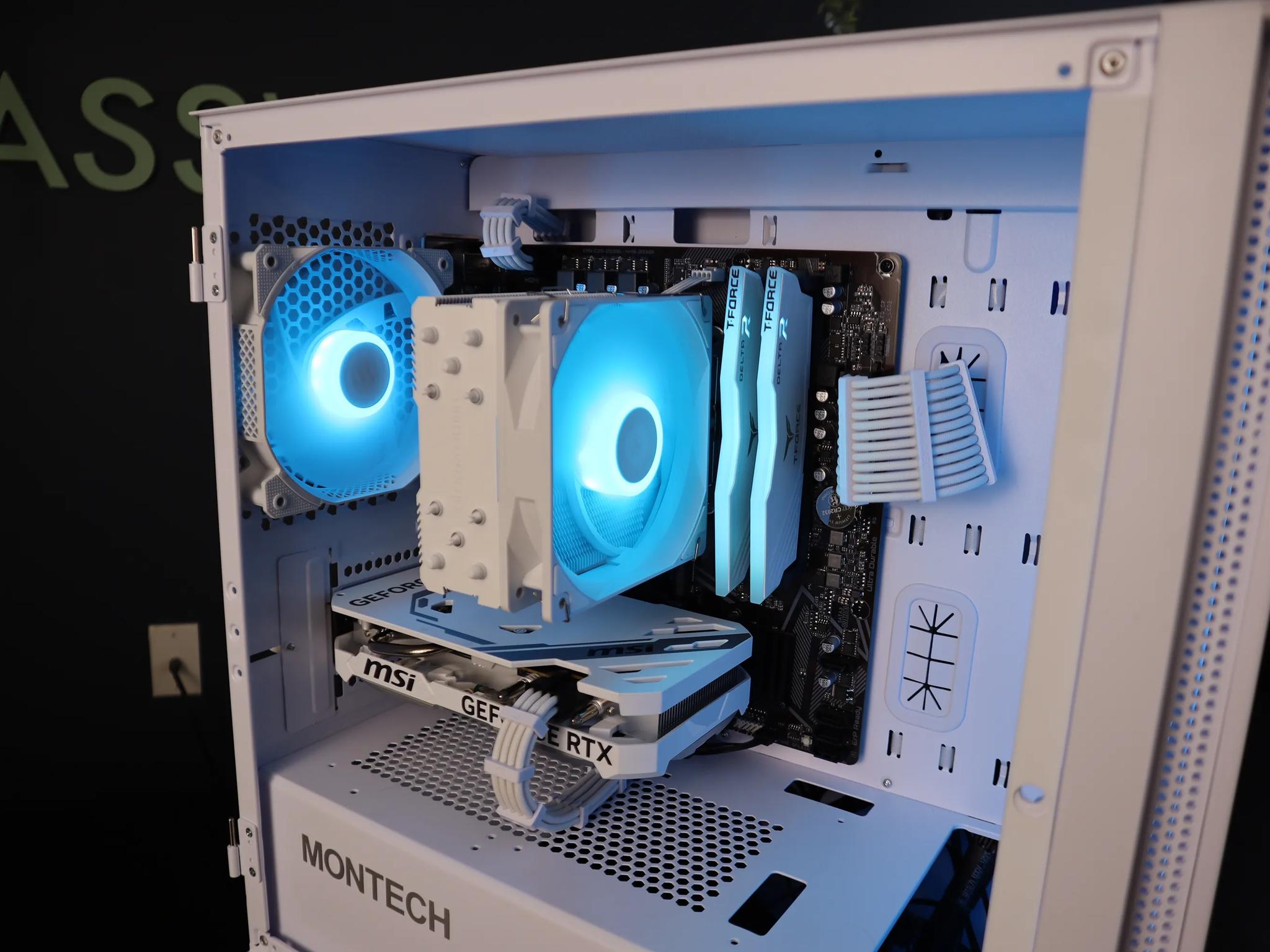 1440p WiFi Gaming PC | Ryzen 5 5600 | MSI RTX 4060 | 1TB | WHITE | All Parts Brand New