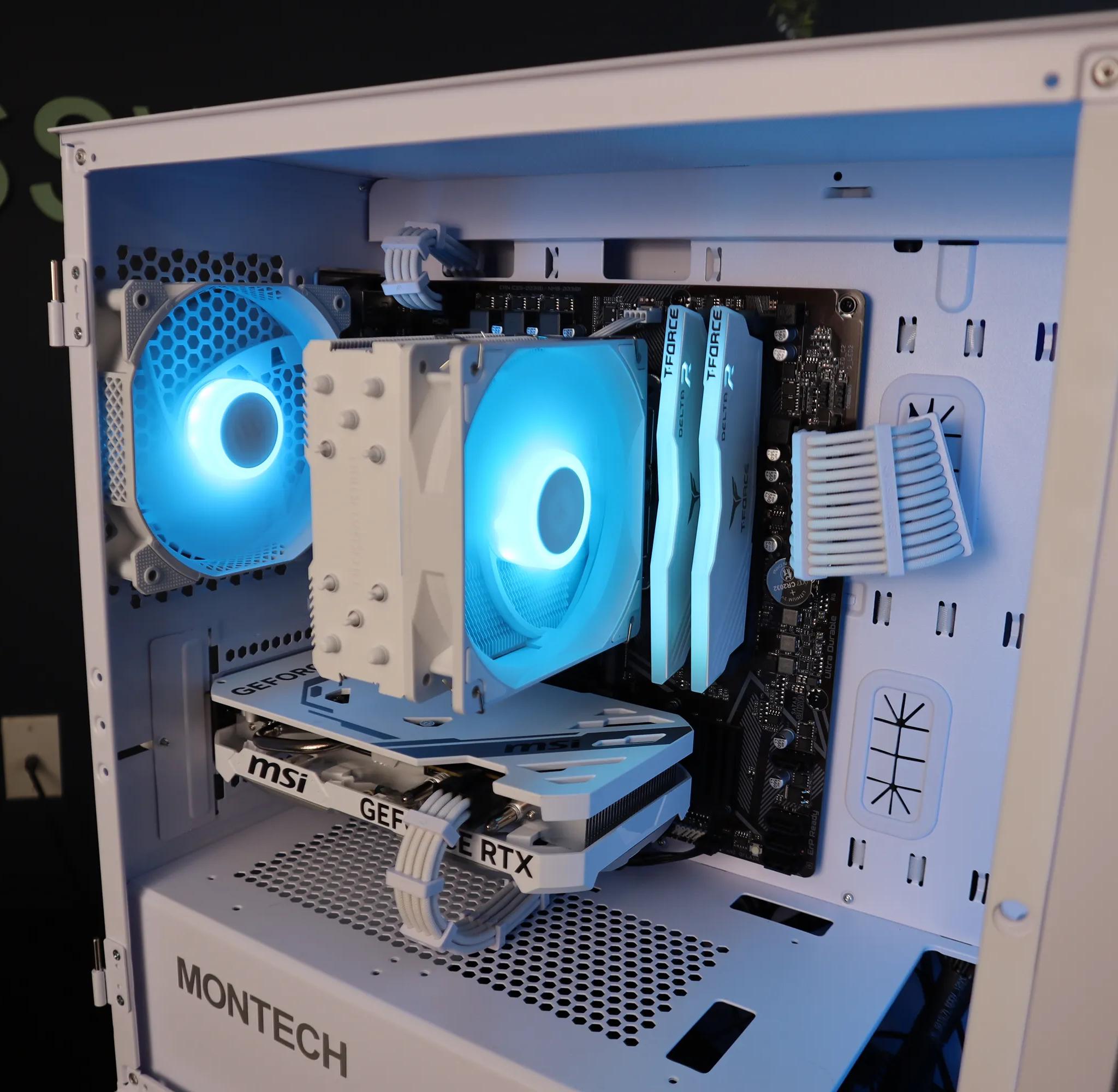 1440p WiFi Gaming PC | Ryzen 5 5600 | MSI RTX 4060 | 1TB | WHITE | All Parts Brand New