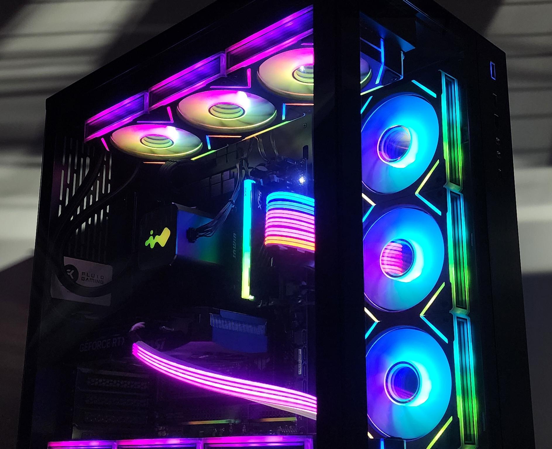 Gaming PC Ryzen 7 7800X3D 16GB RAM 2TB SSD RTX 5060 Ti 16GB Windows 11 Computer
