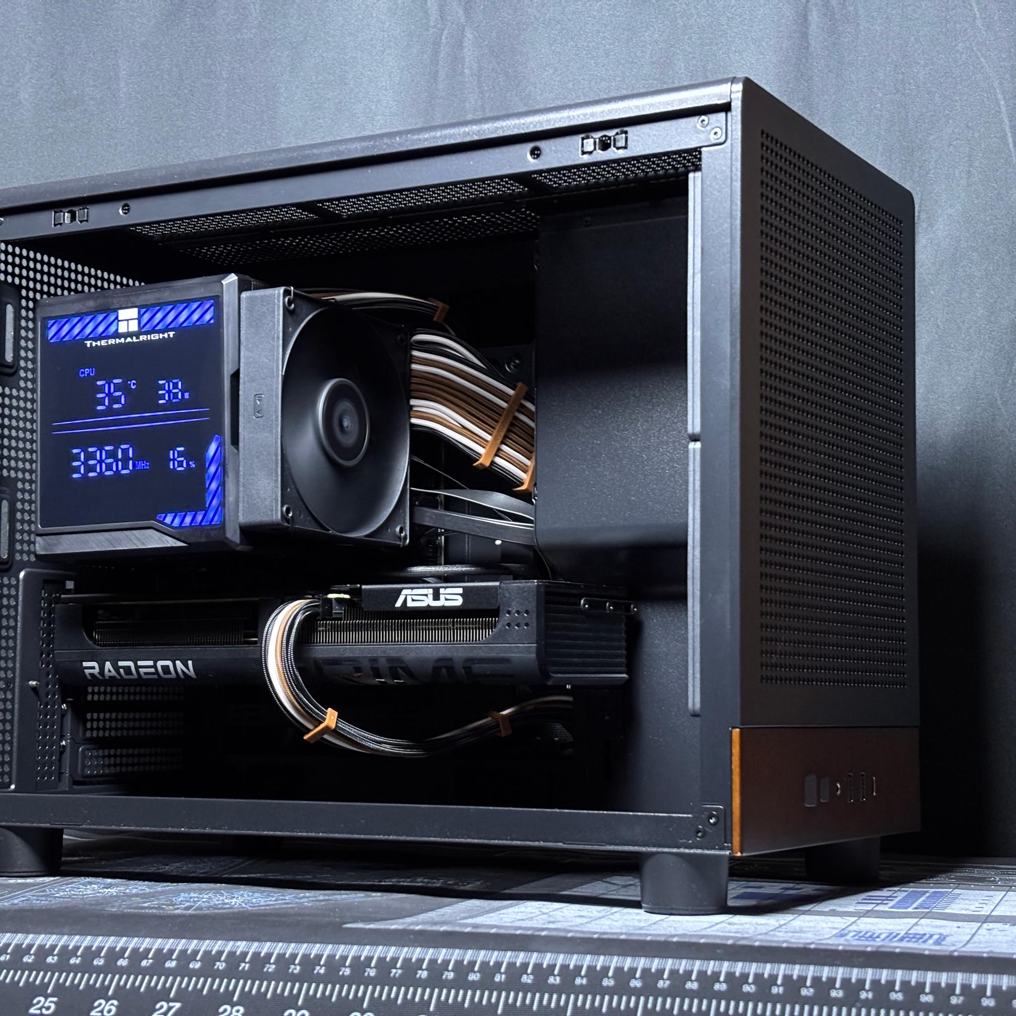 BEAST AM5 PC🔥9060 XT| Ryzen 5 7500F | 32gb DDR5 | 500 GB M.2 SSD🔥