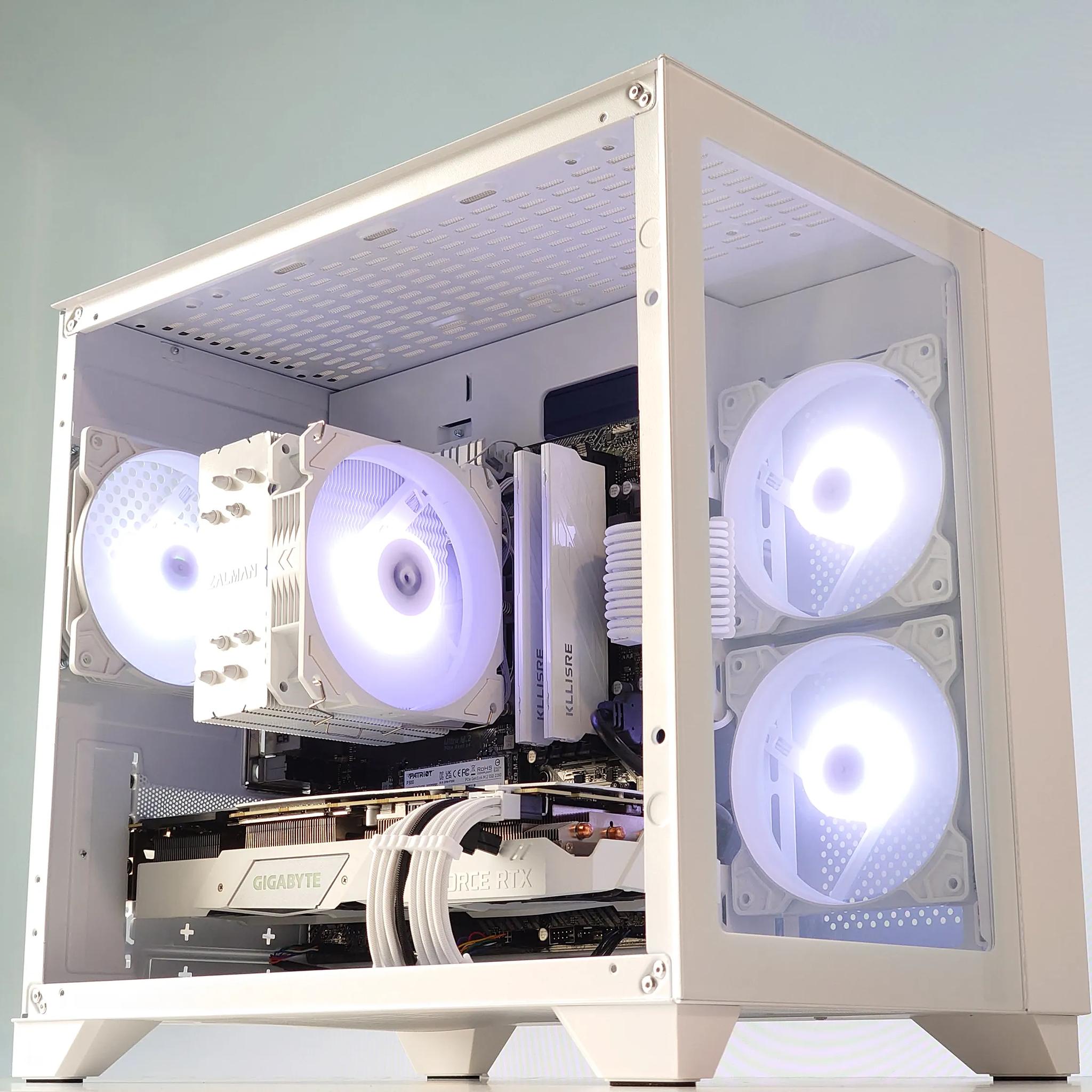 🤍🏔️Alaska🏔️❄️Gaming PC❄️NVIDIA RTX 2070 Super❄️AMD Ryzen 5 3600 6 core❄️16GB DDR4❄️1TB NVME SSD