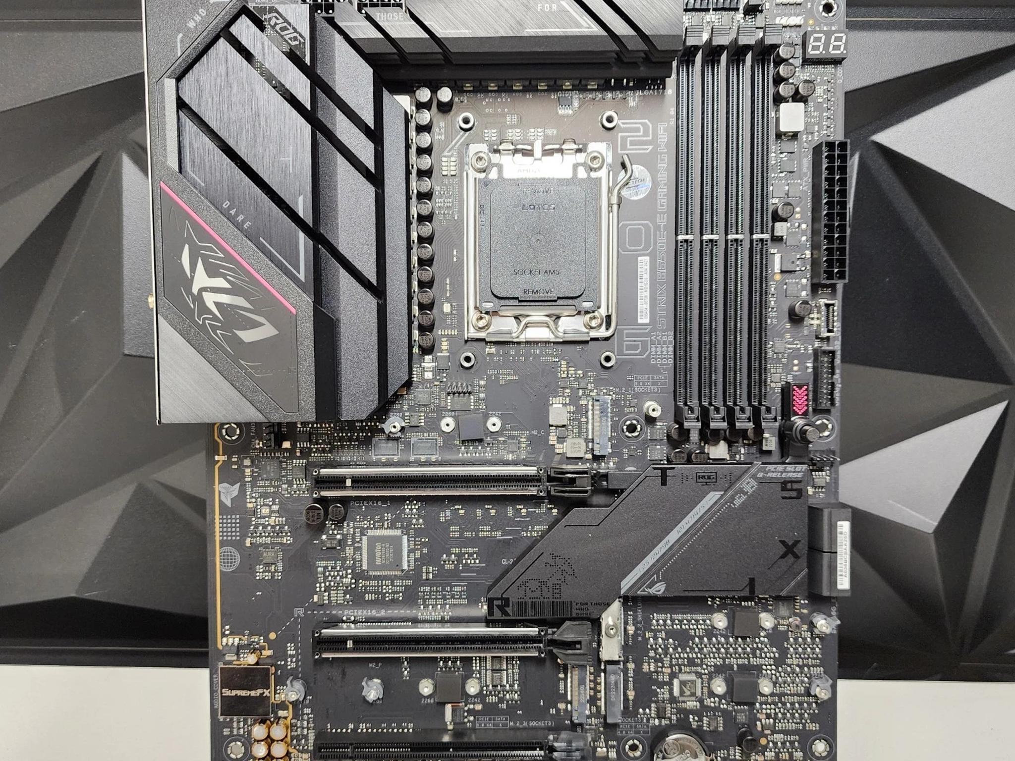 UPDATED BIOS ASUS ROG STRIX B650E-E GAMING WIFI DDR5 AM5 ATX MOTHERBOARD