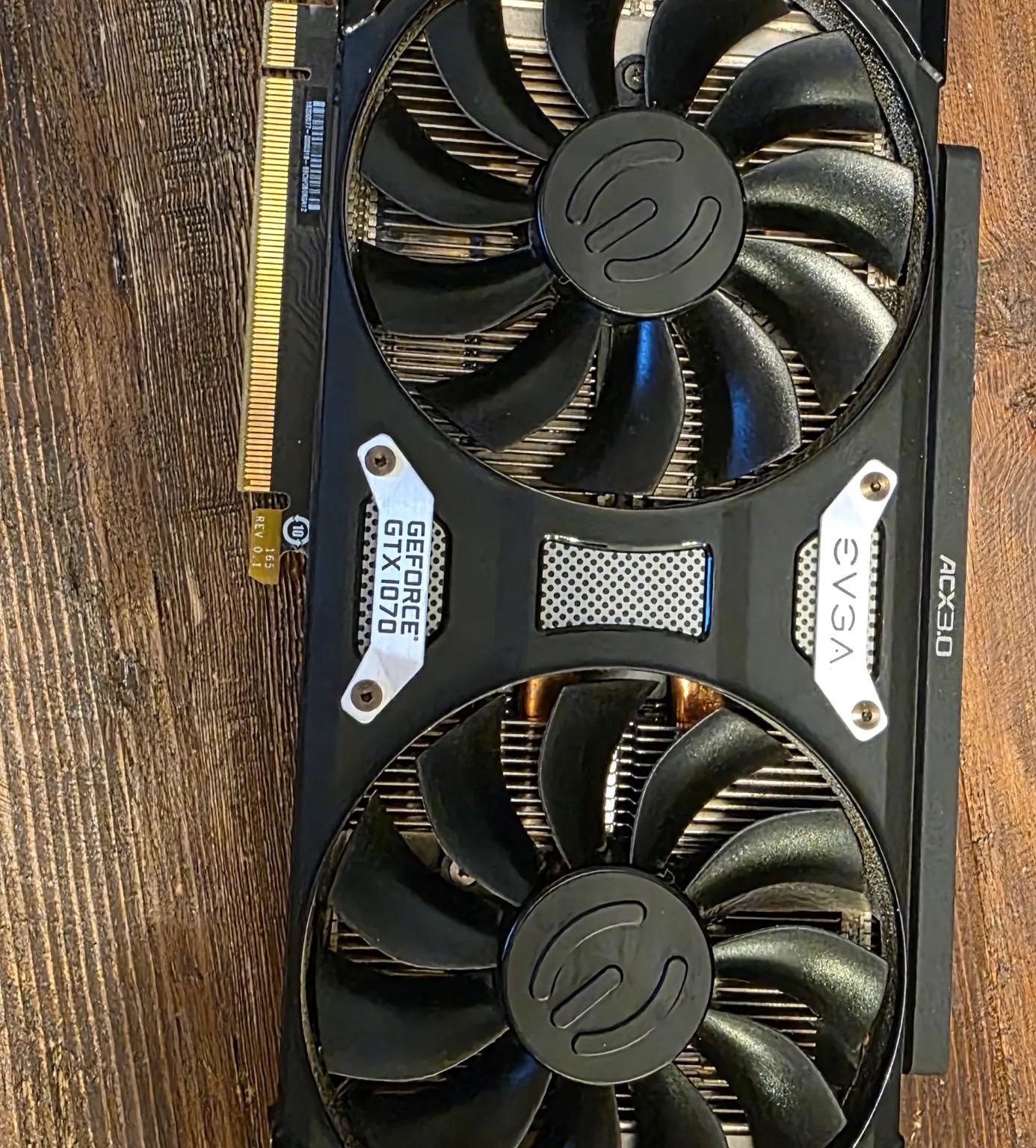 EVGA GTX 1070SC Flawless Condition