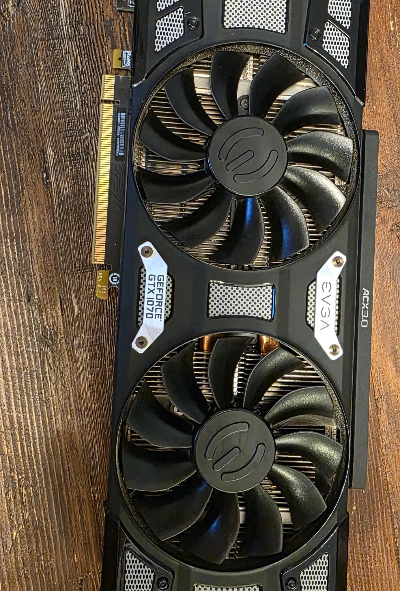 EVGA GTX 1070SC Flawless Condition