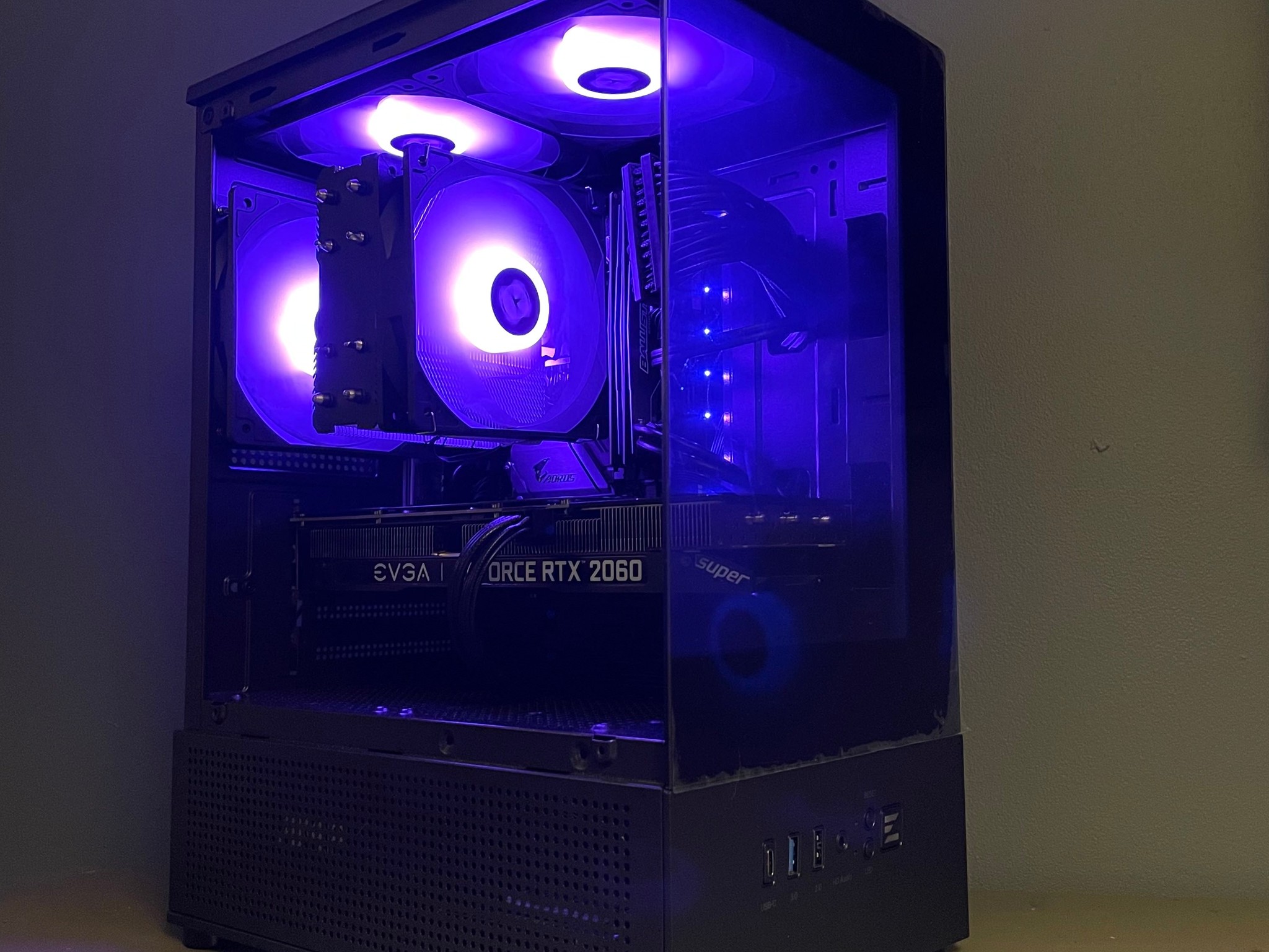RTX 2060 Super Gaming PC | i5-9600K | 16GB RAM | 3TB HDD + 250GB SSD | RGB All-Black
