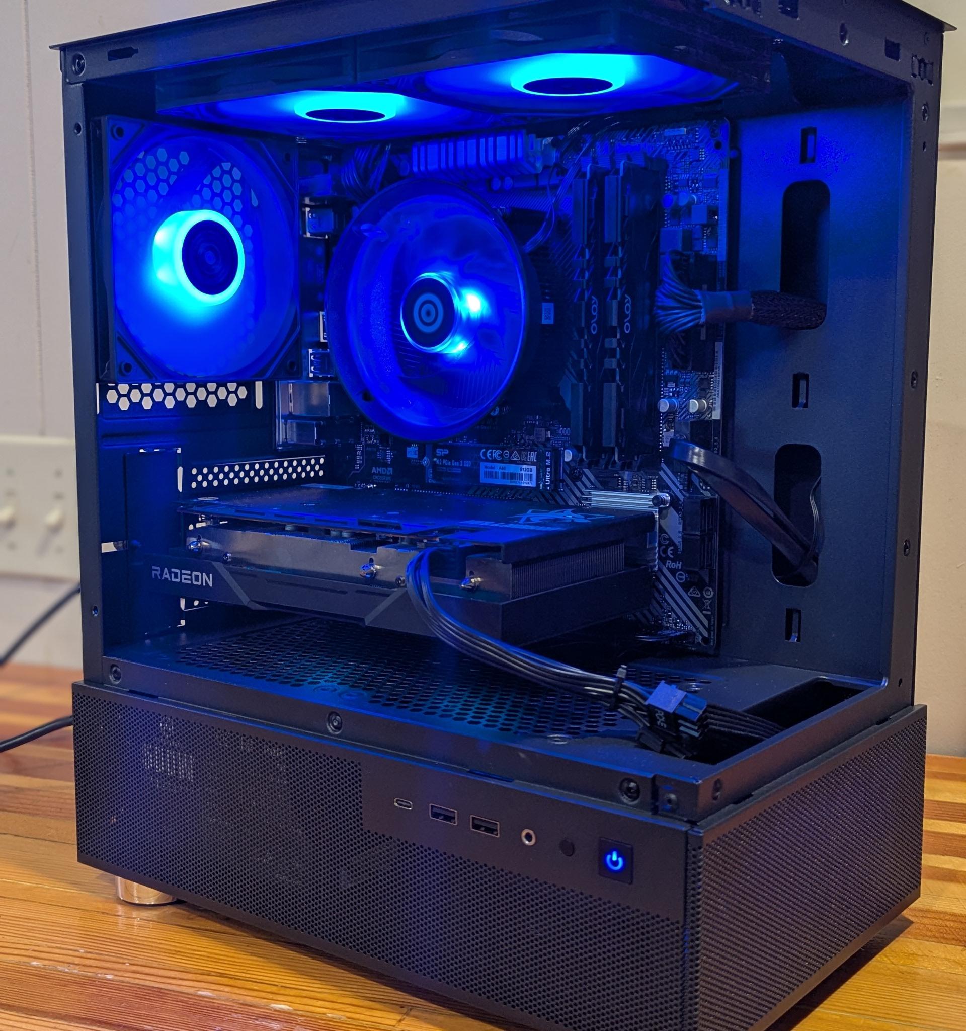 Hellhound RX 6650 XT || Ryzen 5 2600x ||  1080P Gaming PC