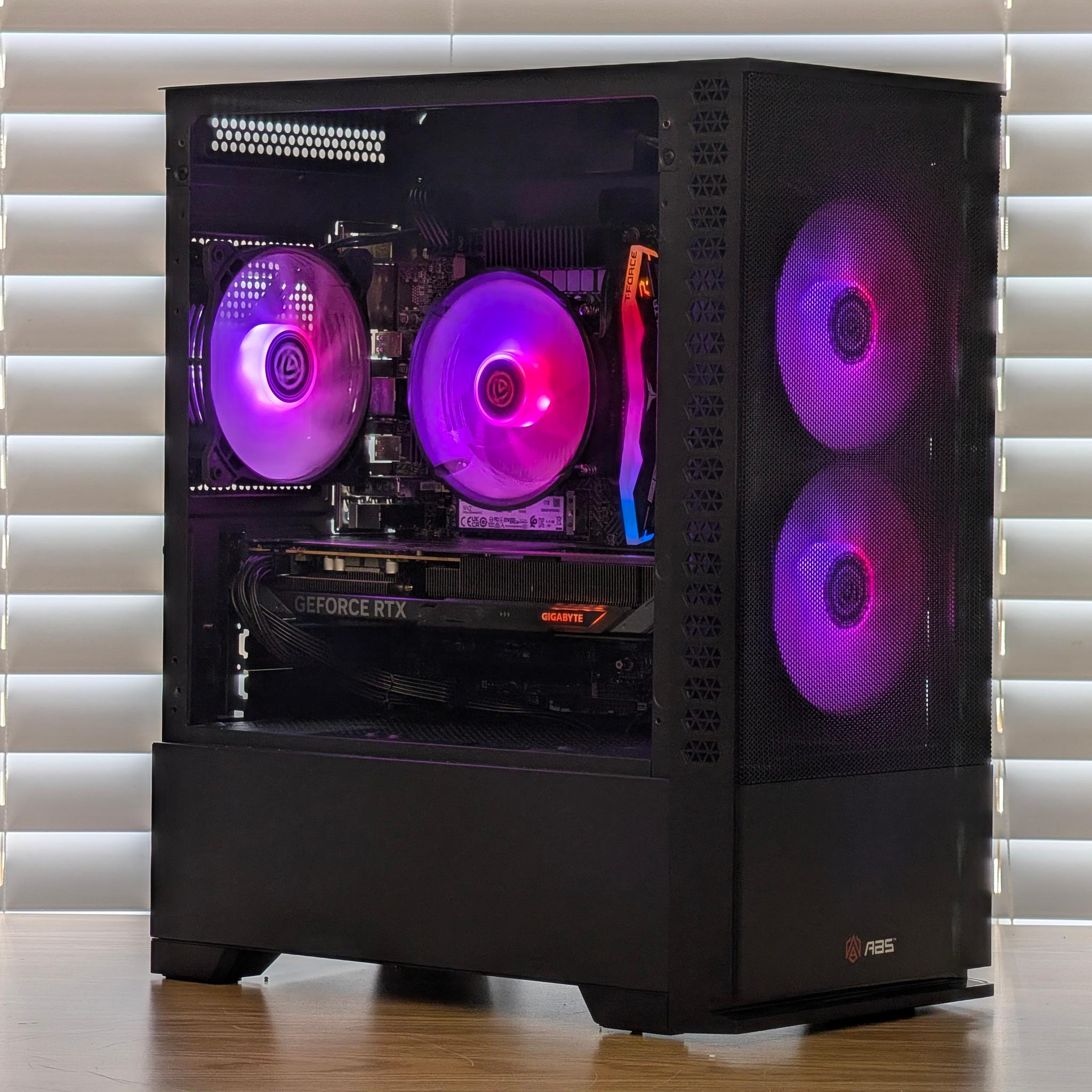 💜🖤Intel i5-14400F | RTX 5060 | 1TB SSD | Gaming PC🖤💜