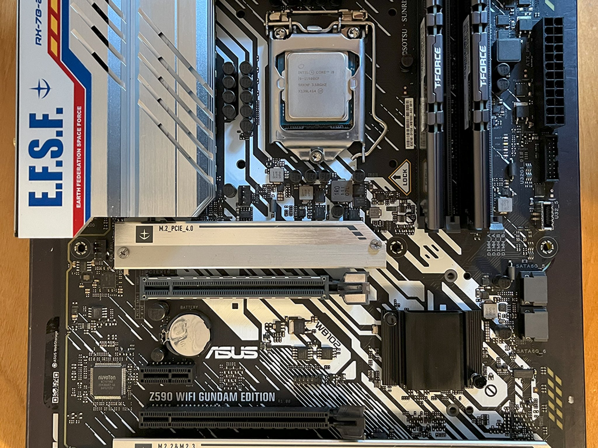 Z590 ASUS GUNDAM EDITION w/ Intel I9-11900KF & 32GB DDR4