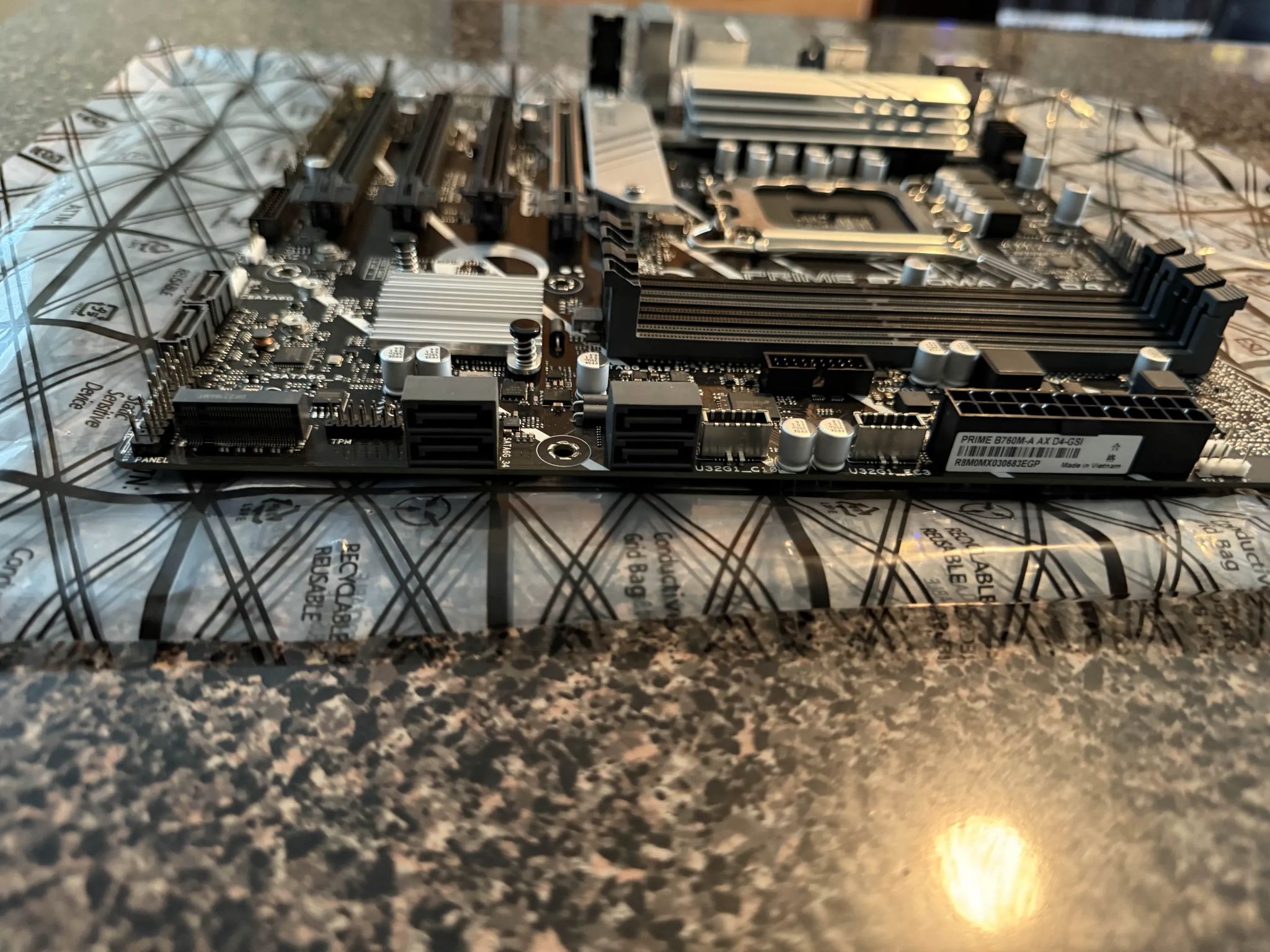 ASUS Prime B760M-A AX D4 LGA1700 Socket Micro ATX Motherboard (NO BOX)