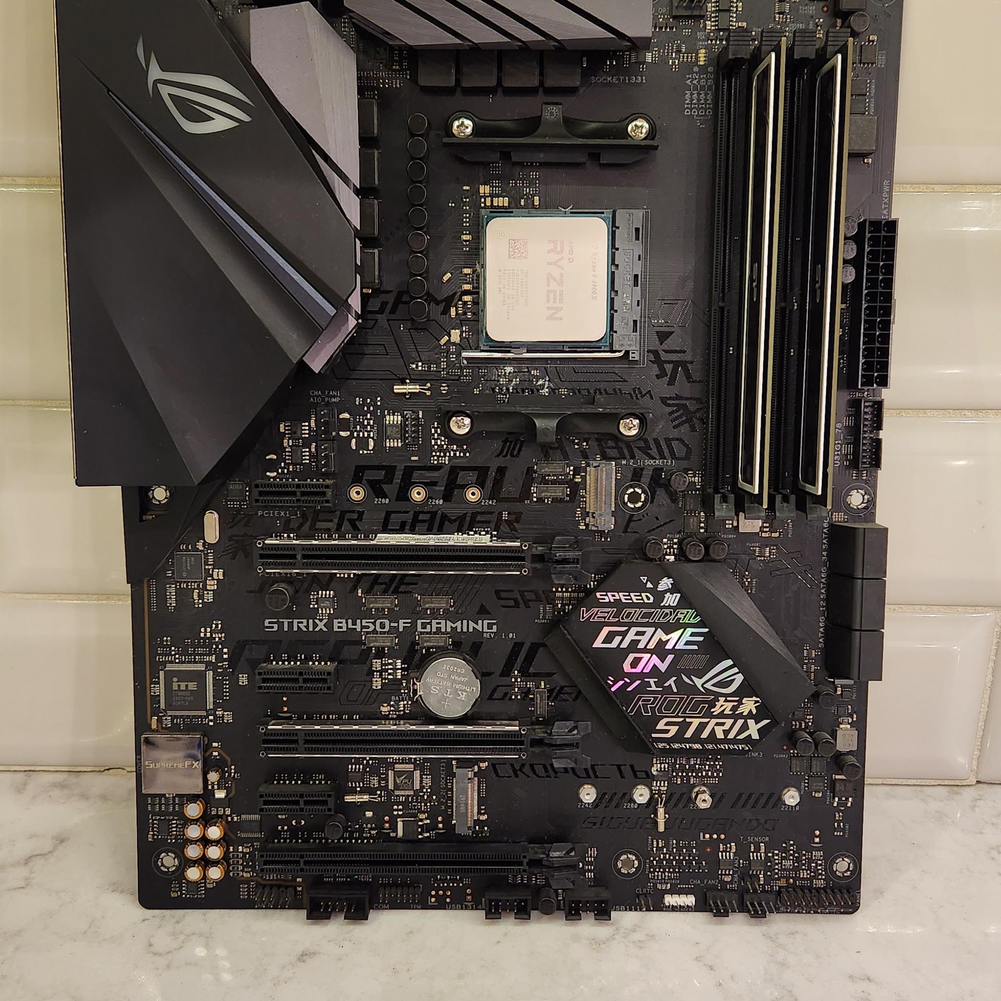 AM4 Combo: Ryzen 3900X/B450/2x8GB DDR4 - Used