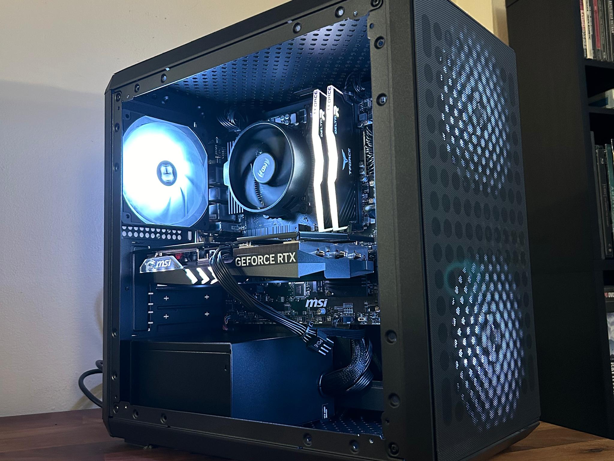 **Weekend Sale** RTX 4060ti | Ryzen 5 5600x | WIFI | The Dark Trooper Elite