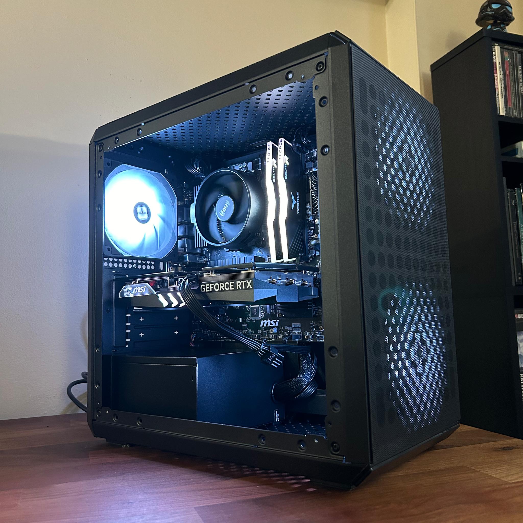 **Weekend Sale** RTX 4060ti | Ryzen 5 5600x | WIFI | The Dark Trooper Elite