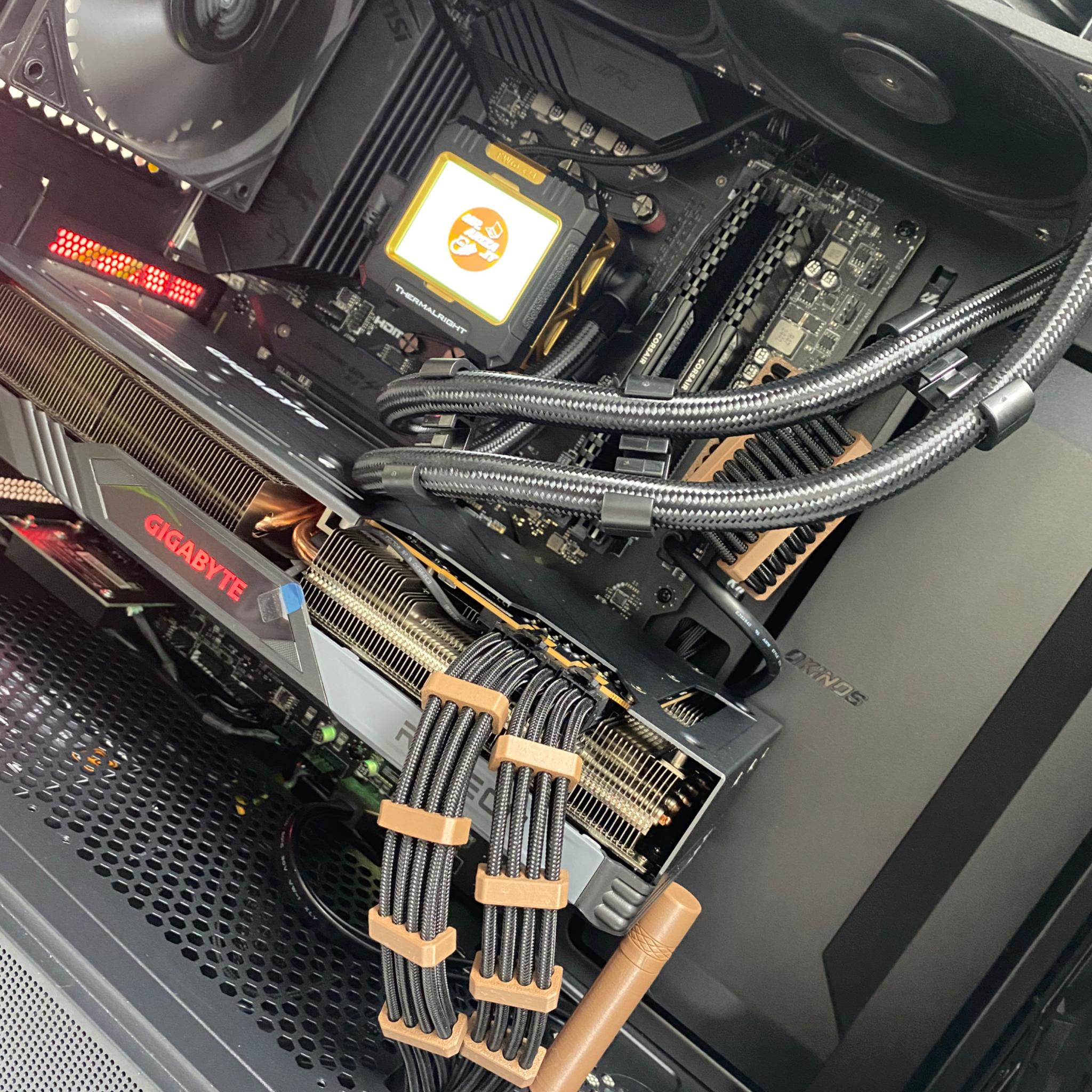 🖥️✨ The "Walnut Edge" Gaming PC - R5 5600T/32GB/1TB/RX7700XT