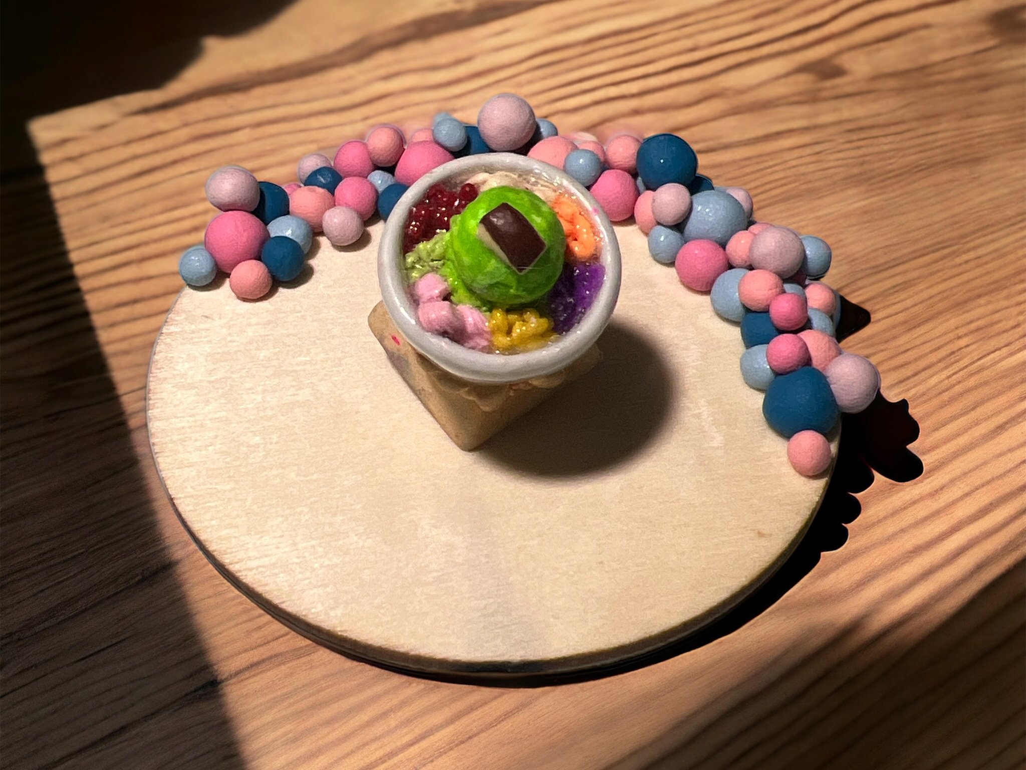 The Dollar Keycap - Halu Halo Express Pandan