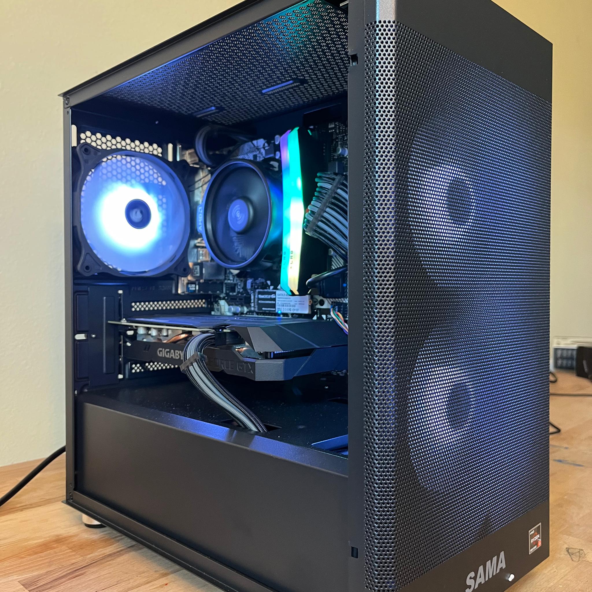 RGB Gaming PC 1080p Beast (Ryzen 5 and GTX 1660 Ti)