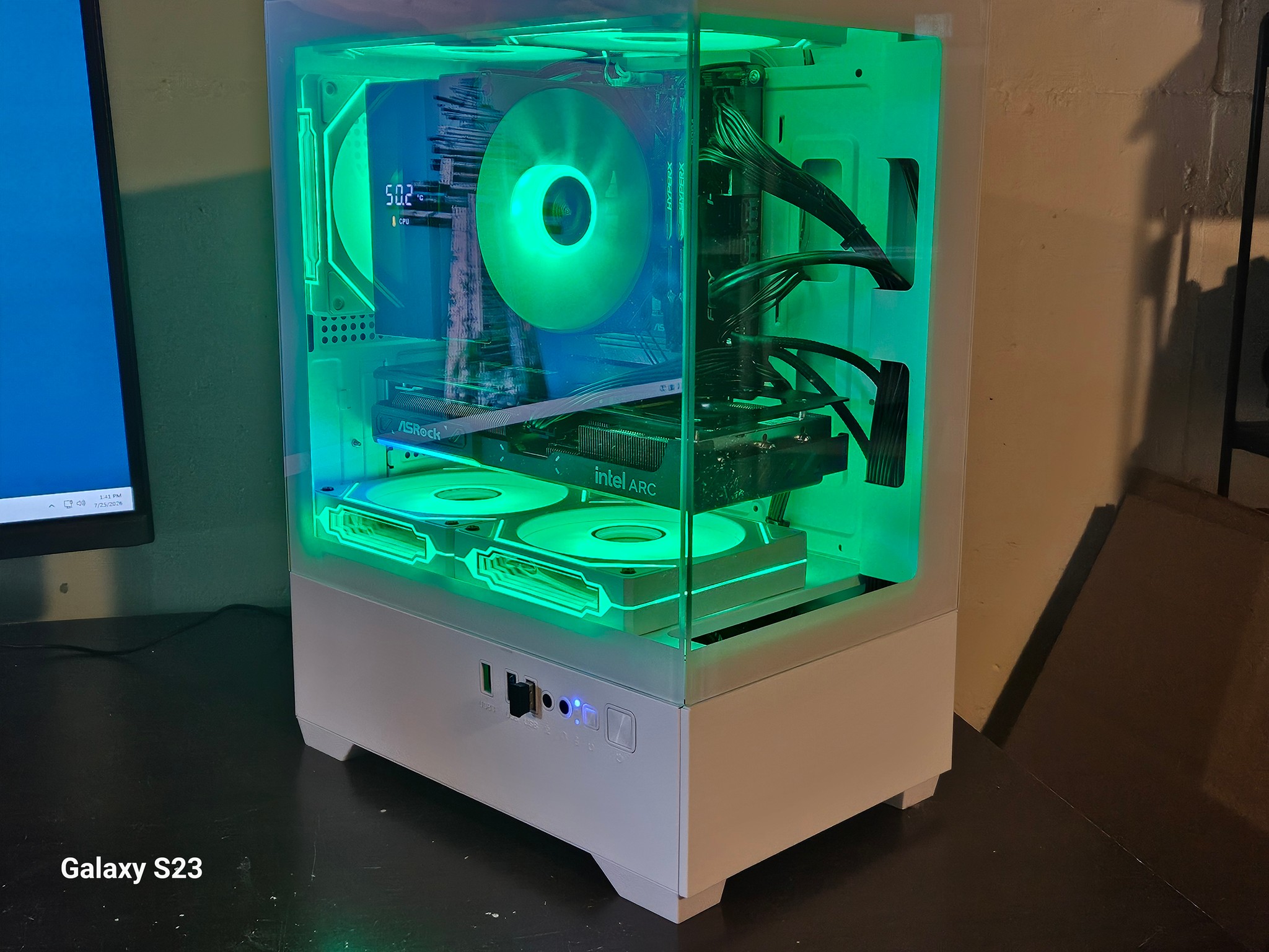 🔥 Ryzen 5 5500 + Arc B570 Gaming PC | 32GB RAM | 1TB Gen3 NVMe SSD | ARGB Build | Ready to Game!