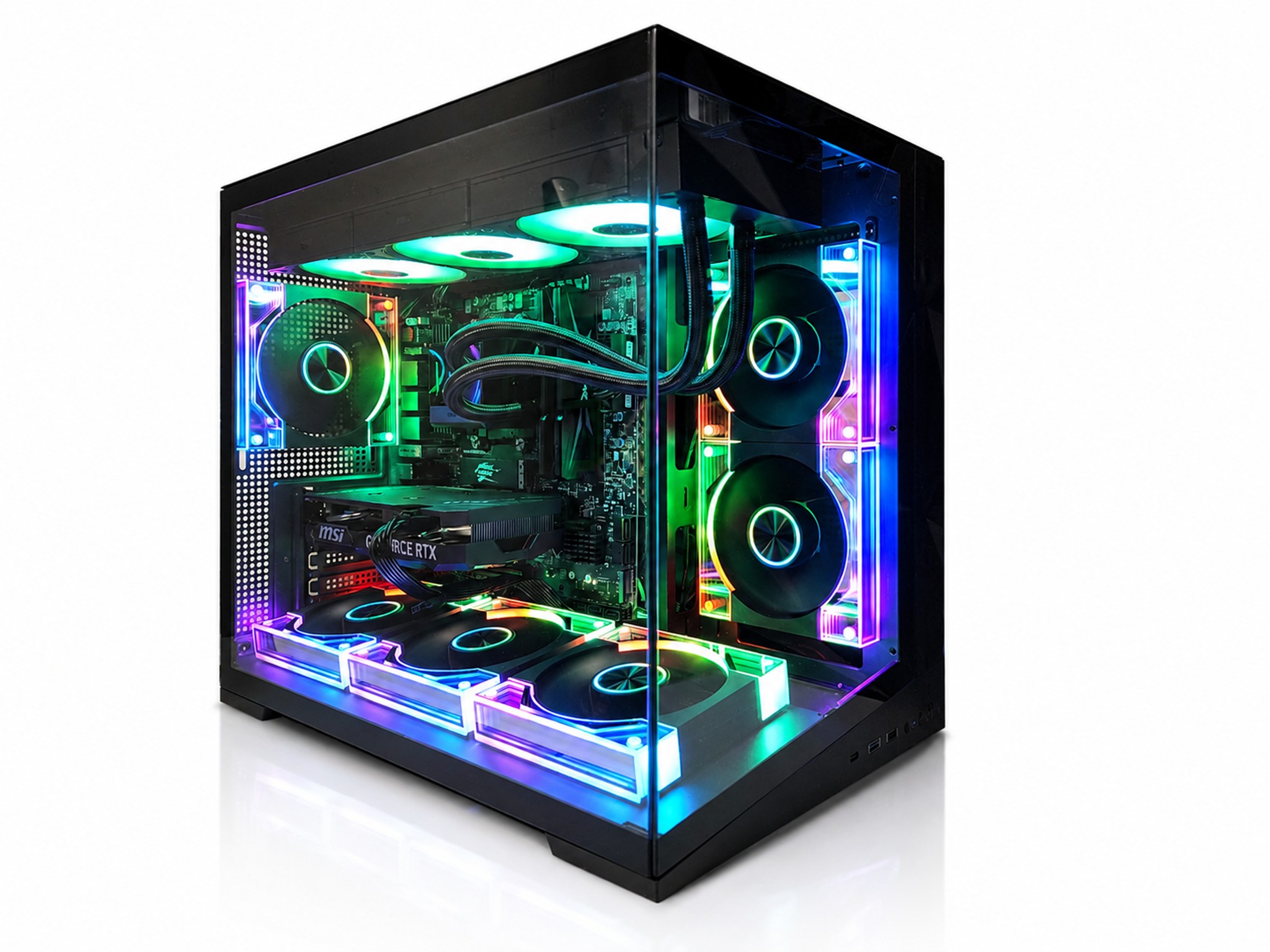 RADIANCE Gaming PC | Ryzen 5 5500 | RTX 4060 8GB | 1TB NVMe | 360mm AIO