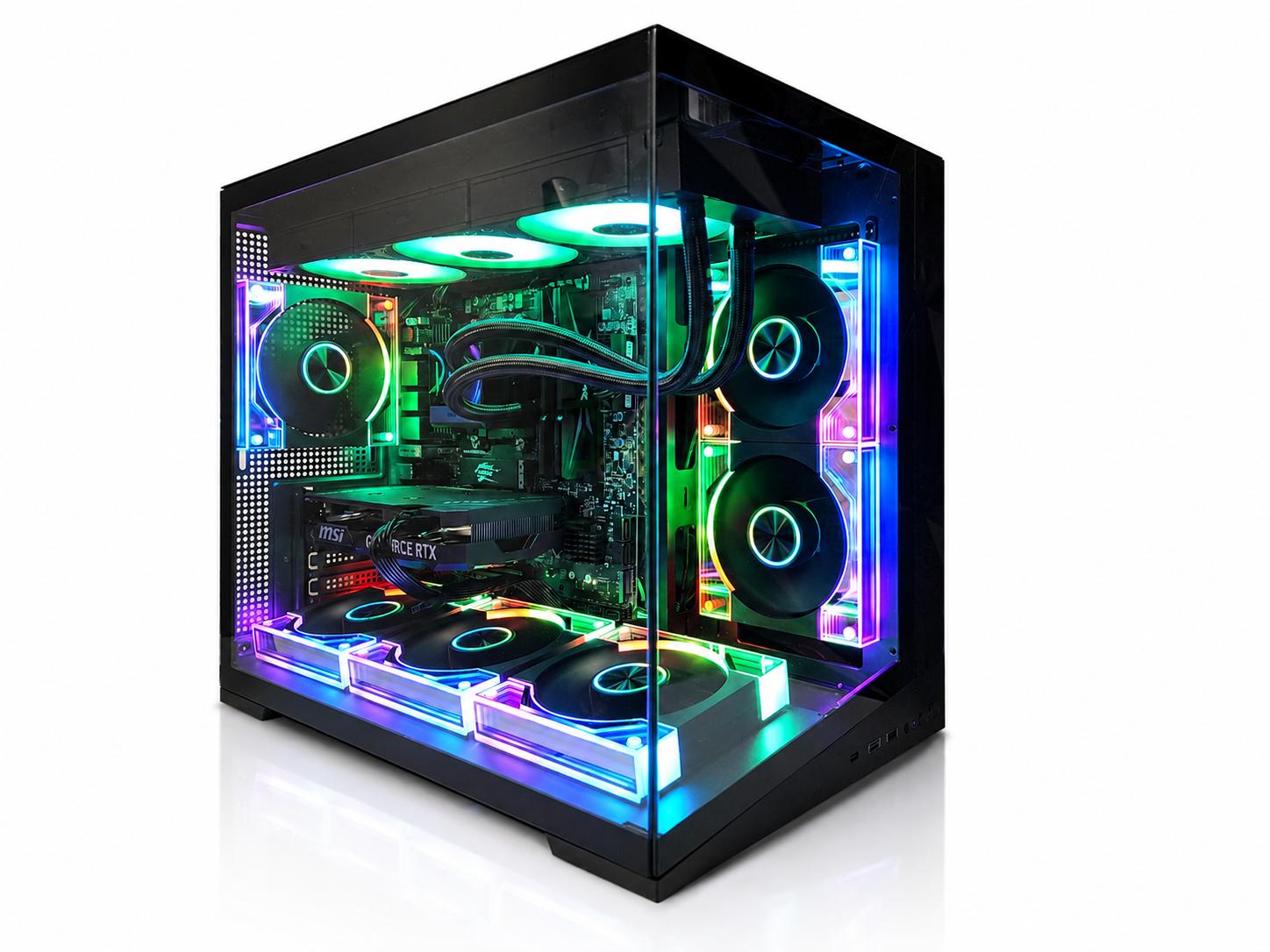 RADIANCE Gaming PC | Ryzen 5 5500 | RTX 4060 8GB | 1TB NVMe | 360mm AIO