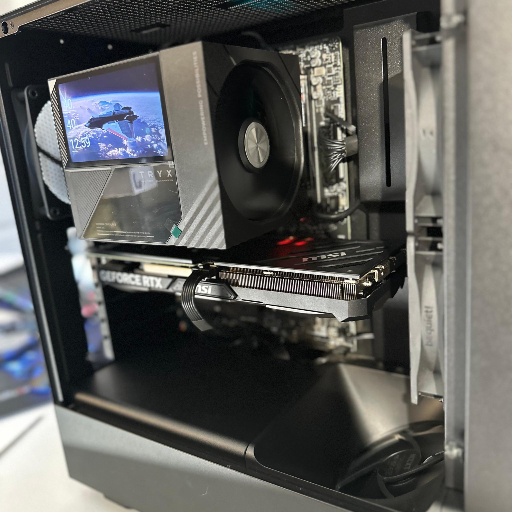 GeForce RTX 4070 Ti Super Custom Gaming PC - Ryzen 5 7600X3D, 32GB RAM, 2TB NVMe SSD