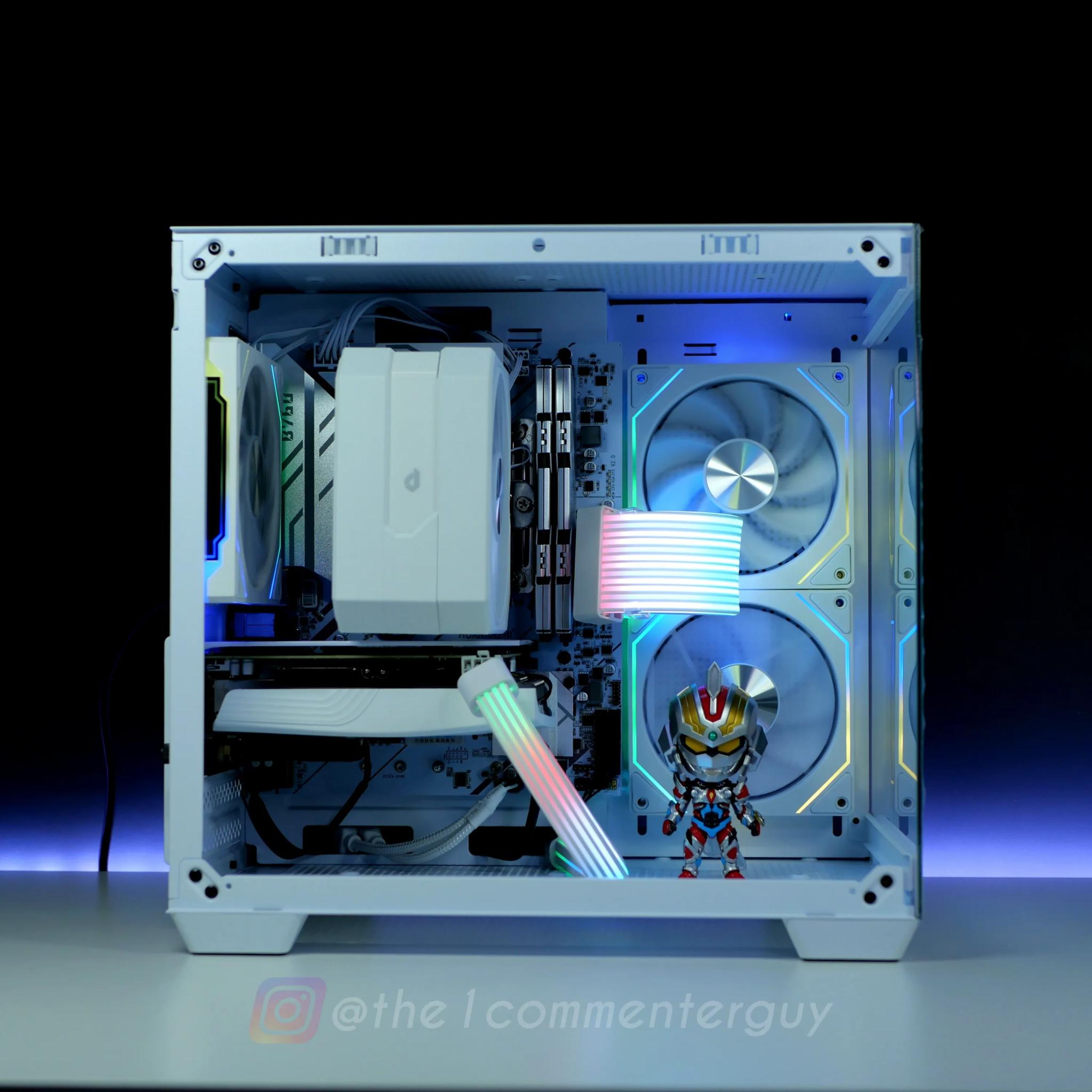 🌈|🧊 RTX 4060, Core i5, 32gb Ram, 1TB Gen 4.0 nvme White gaming PC