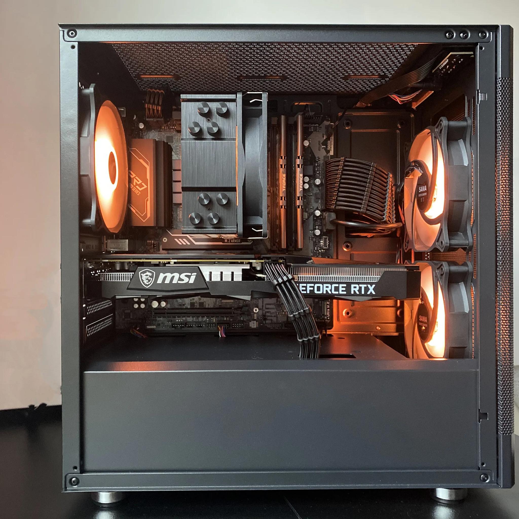 🖤 Stealth 🖤 | RTX 3060 | Intel i5-12400f | 16GB Ram | 1TB SSD | Mid-Range Gaming PC