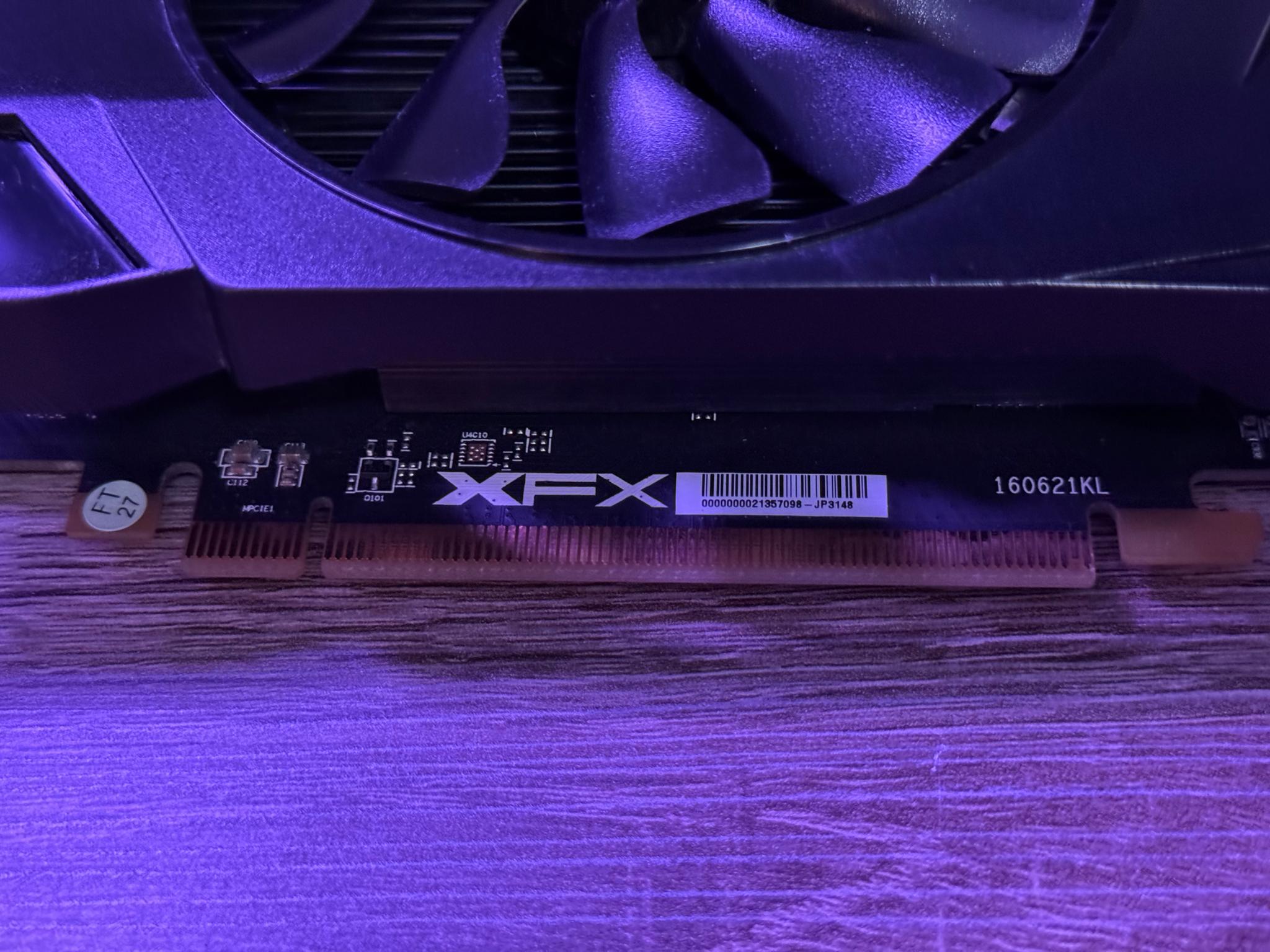 USED XFX’s AMD RX550 4GB GDDR5 GPU