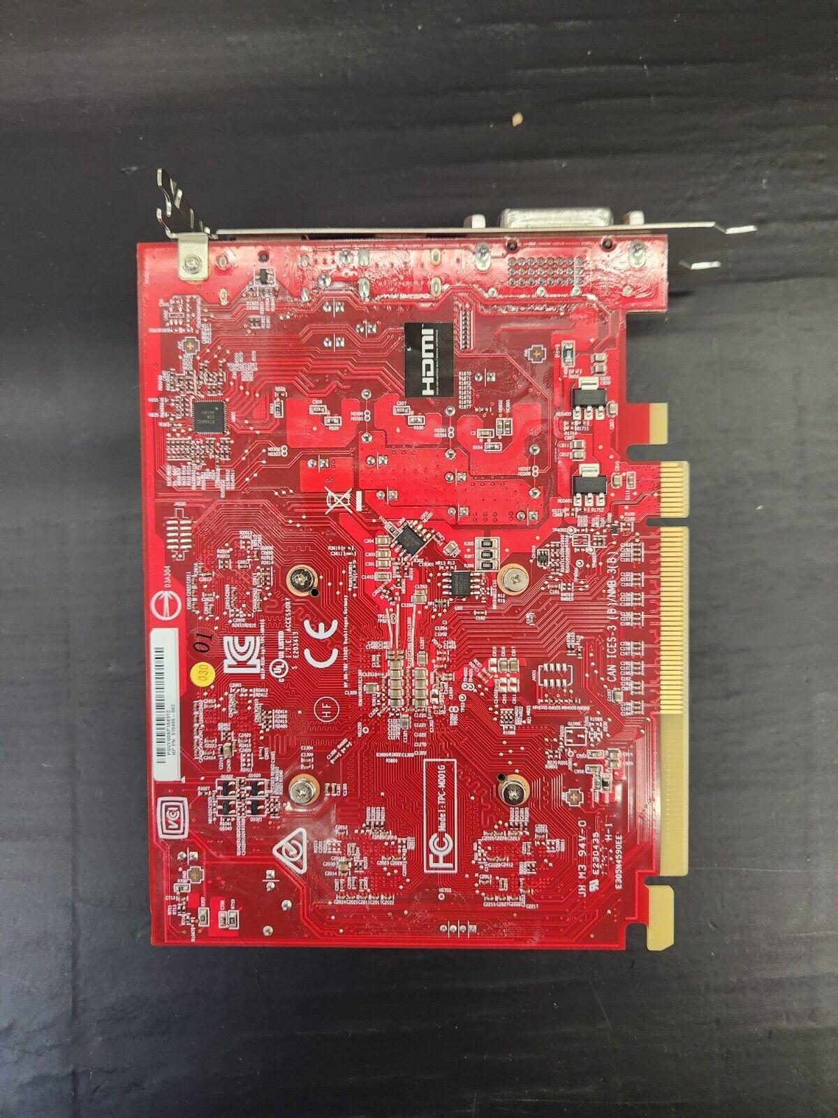 HP AMD Radeon RX 460 2GB GDDR5 Graphics Card - DisplayPort, DVI, HDMI