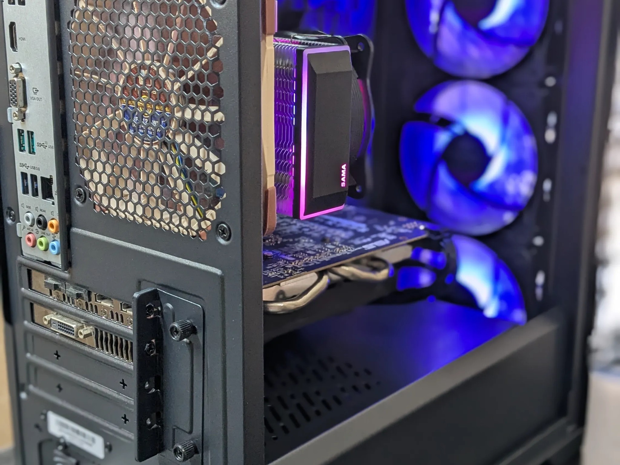 140 FPS Fortnite | 180 Day Warranty | i7-6700, 16GB RAM, RX 480 8GB, 480GB SSD, Win11, RGB