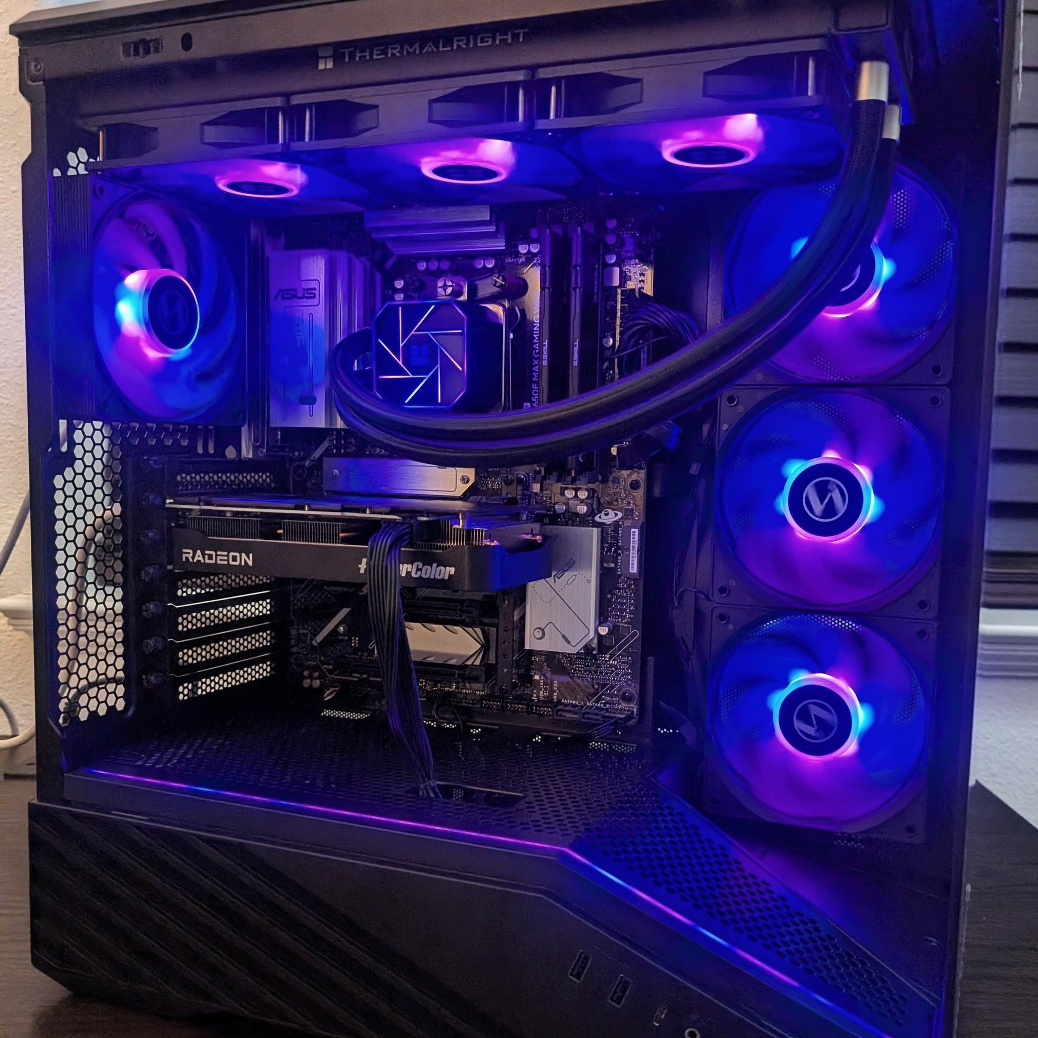 Ryzen 5 7600X |RX 9060 XT 16GB | 32GB DDR5 |256GB + 1TB NVMe SSD | Wifi | Windows 11 | Gaming PC